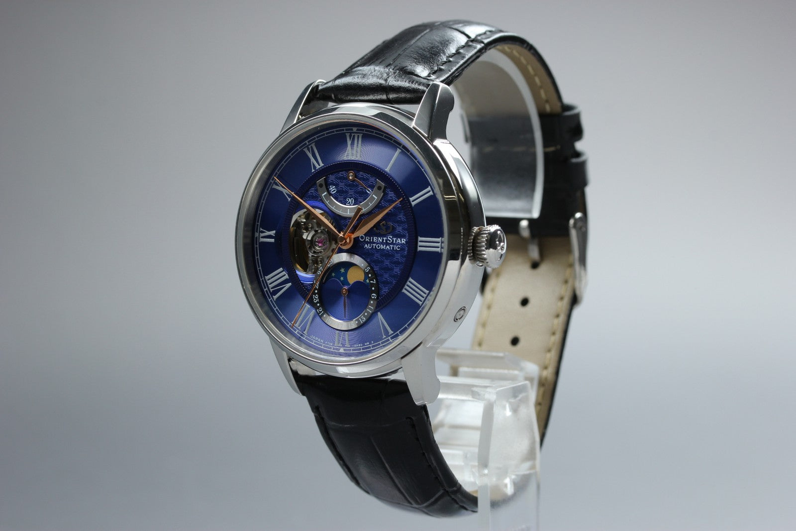 ORIENT Star Classic F7X6-UAB0 Automatic Blue Dial Date Men's Watch 41mm JAPAN