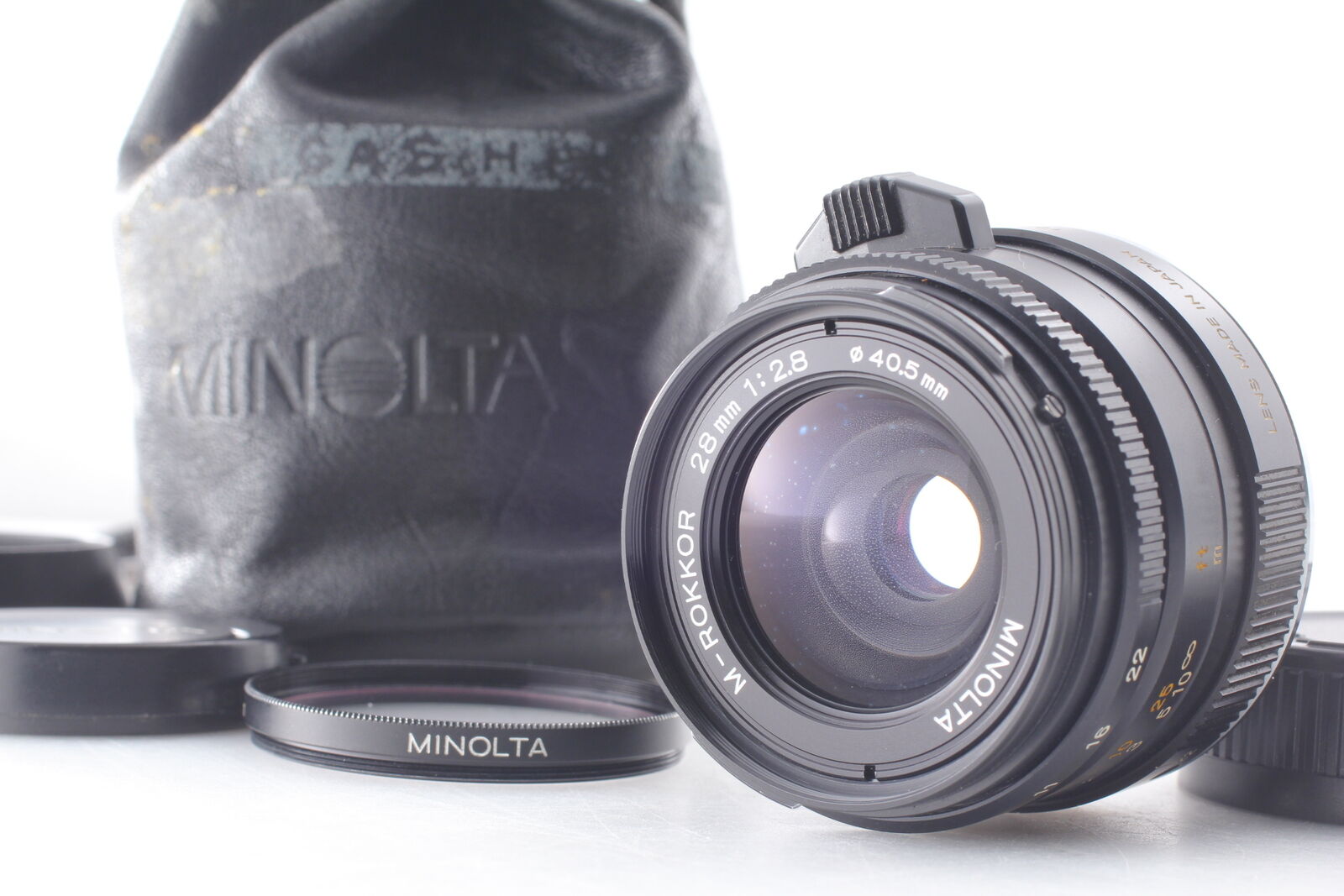 [Exc+4] Late Model MINOLTA M-Rokkor 28mm F2.8 Lens Leica for CL CLE From JAPAN