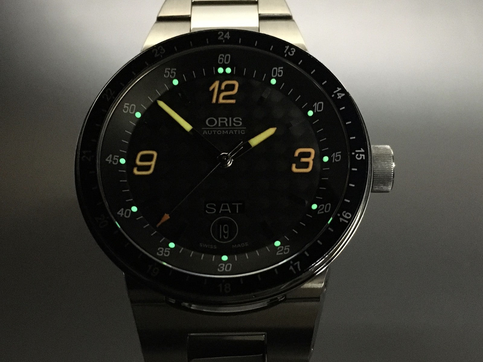 ORIS Williams F1 Team 7595 Date Black Dial Automatic Day/Date Men's Watch [Box]