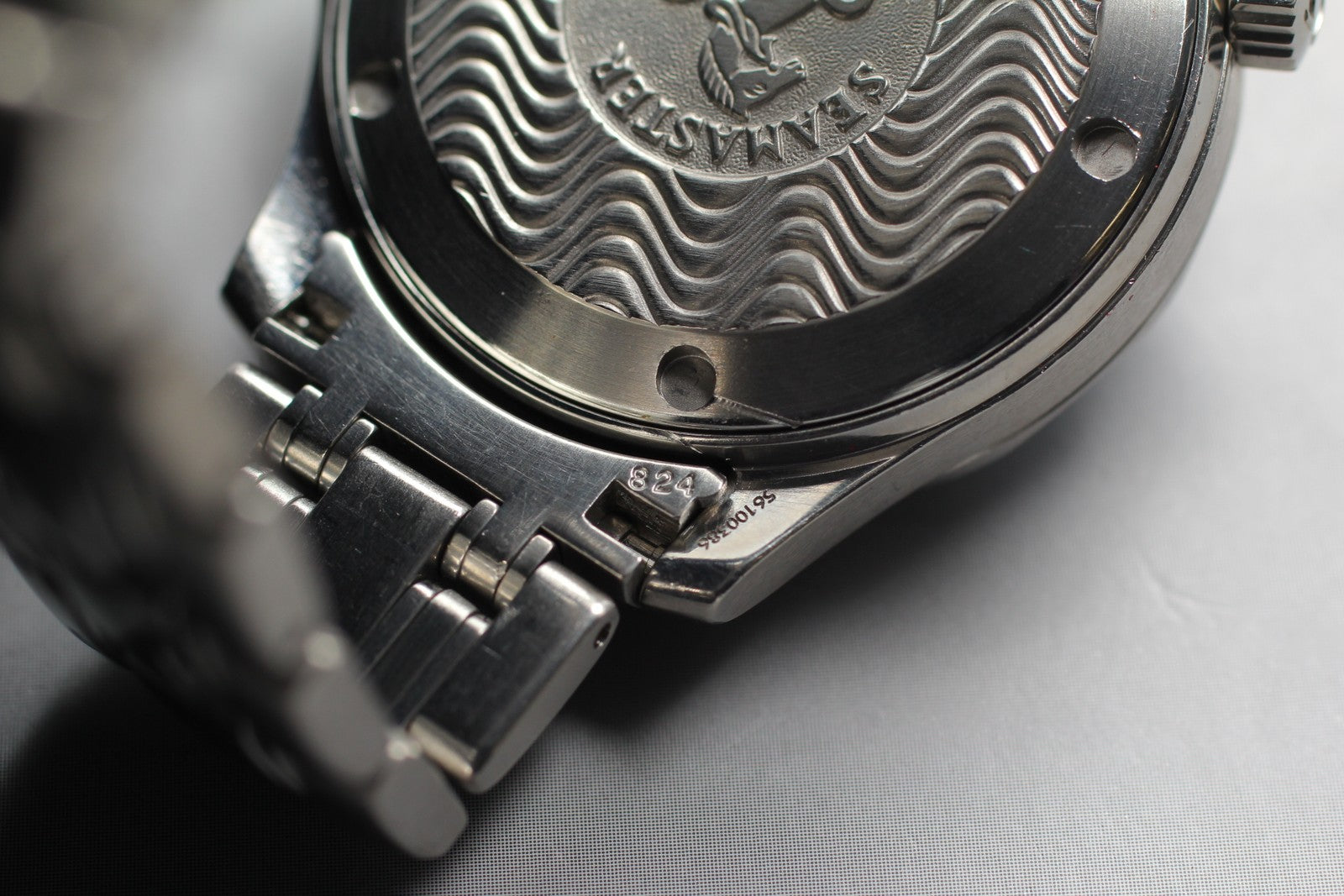 Overhauled [Exc+5 Box] OMEGA Seamaster 2561.80 300M Blue 36mm Men's Watch Quartz