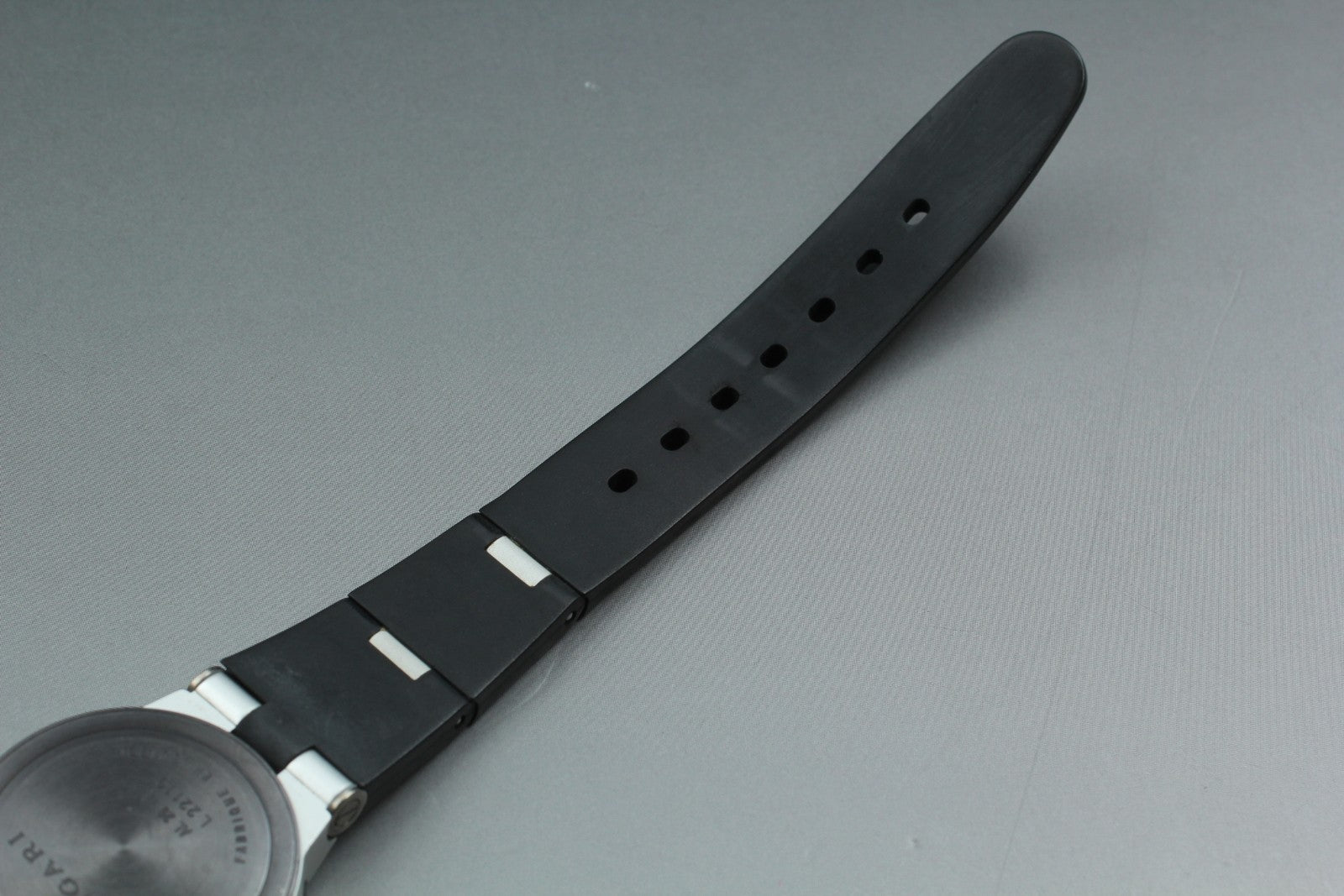 [Exc+5] BVLGARI Alminium AL29TA Silver Black 29mm Women's Quartz Watch JAPAN