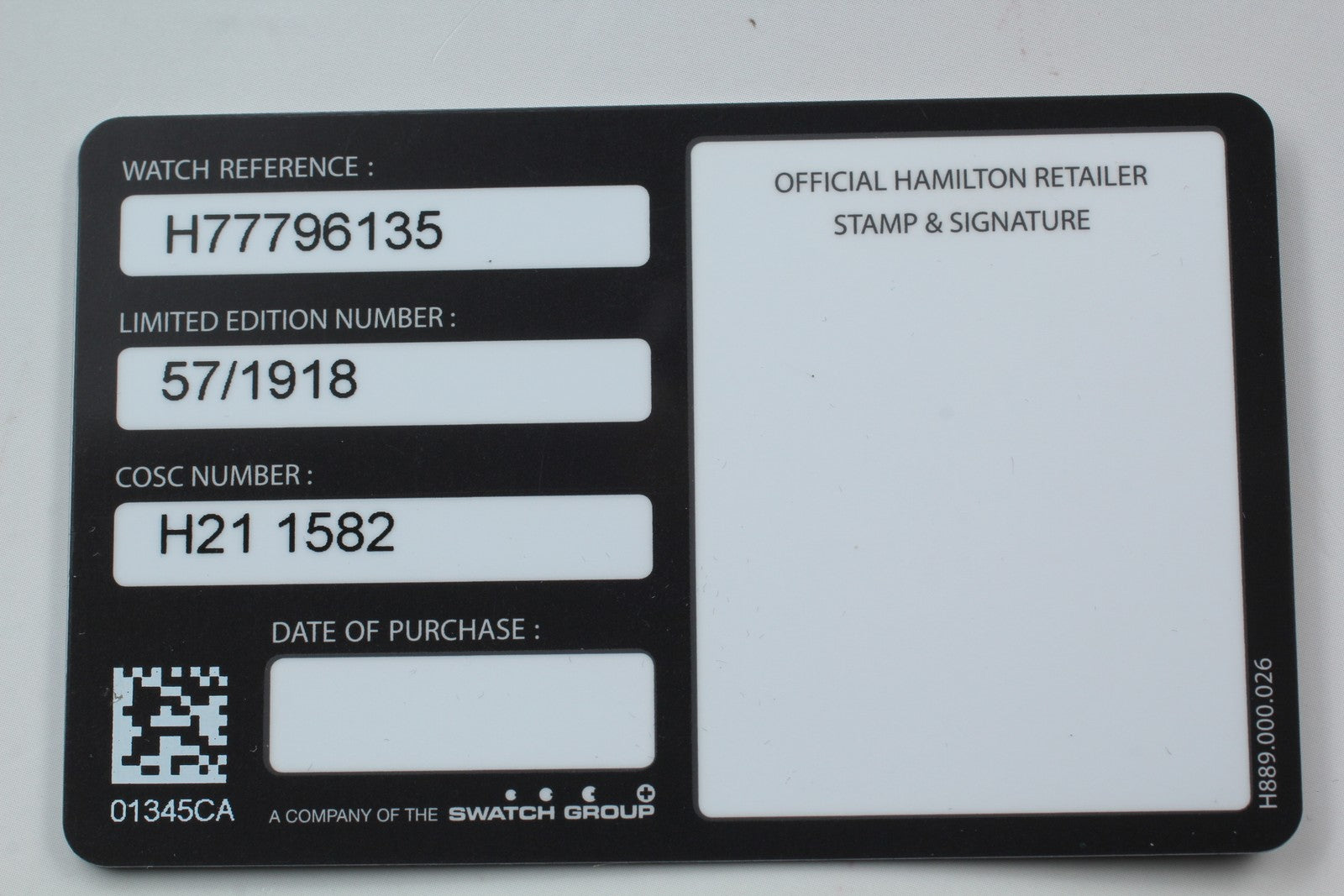 [Limited Box] Hamilton Khaki X-Wind Chronometer H777960 45mm AT Men's Watch