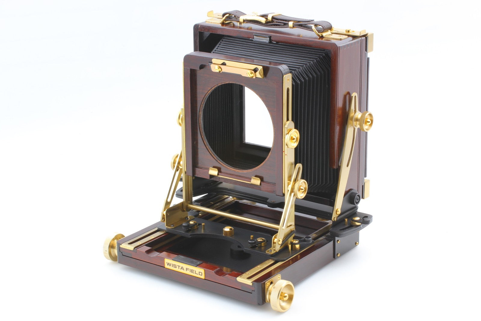 NOS [Top MINT] Wista Field 45 DX Rose Wood 4x5 Film Camera From JAPAN