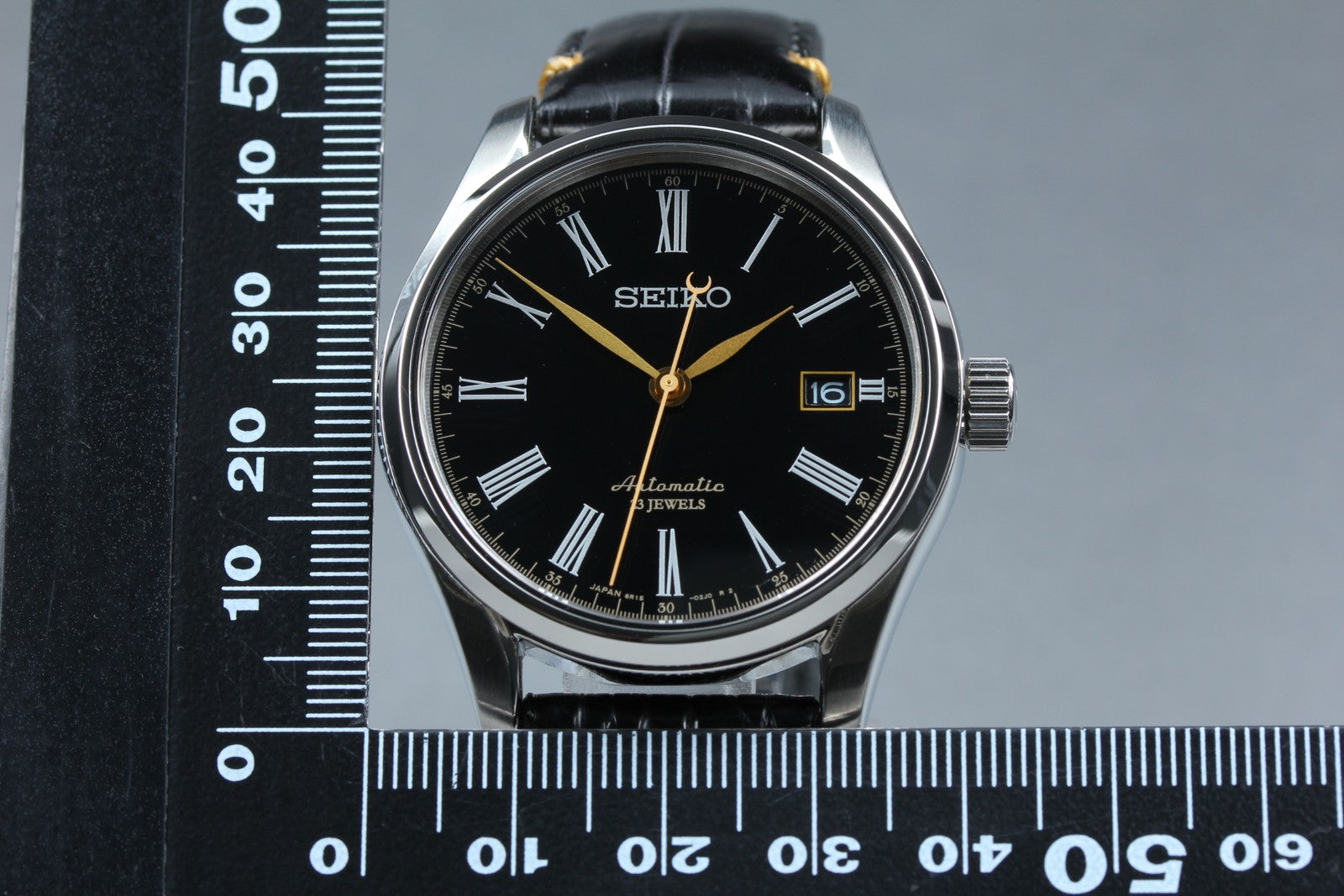 SEIKO Presage 6R15-03E0 SARX029 Automatic Black Date Men's Watch 40mm N MINT*Box