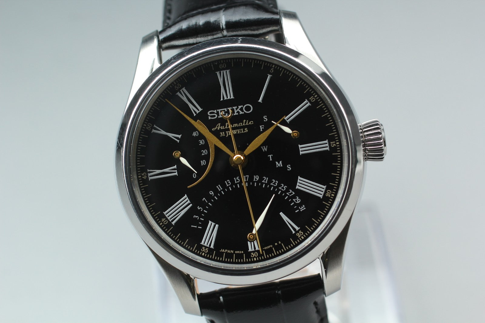 [Exc+5 Box] SEIKO Presage 6R24-00F0 SARD011 Black Automatic Men's Watch JAPAN