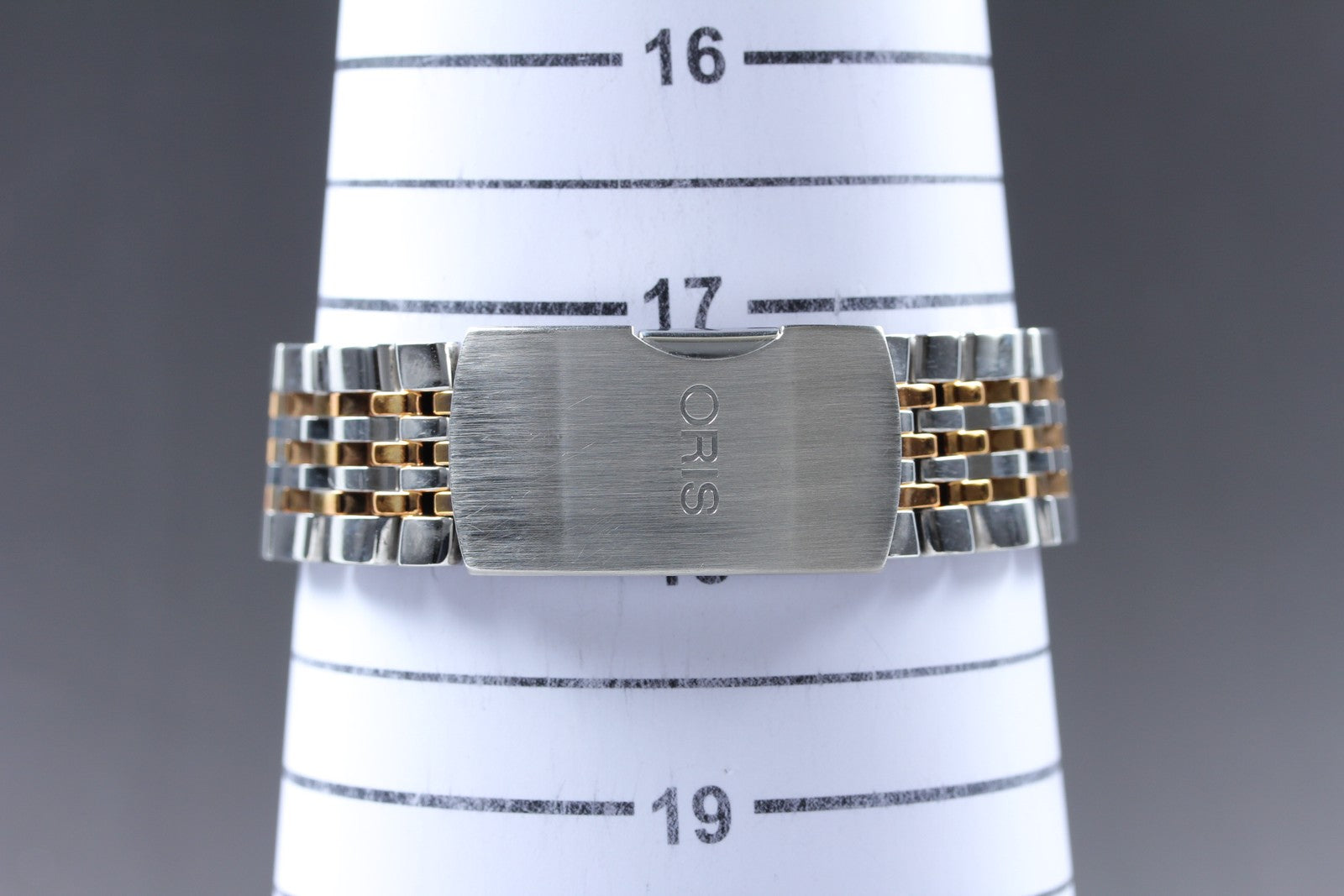 [Exc+5] ORIS Big Crown Pointer Date 7628 Silver Gold Automatic Men's Watch JAPAN