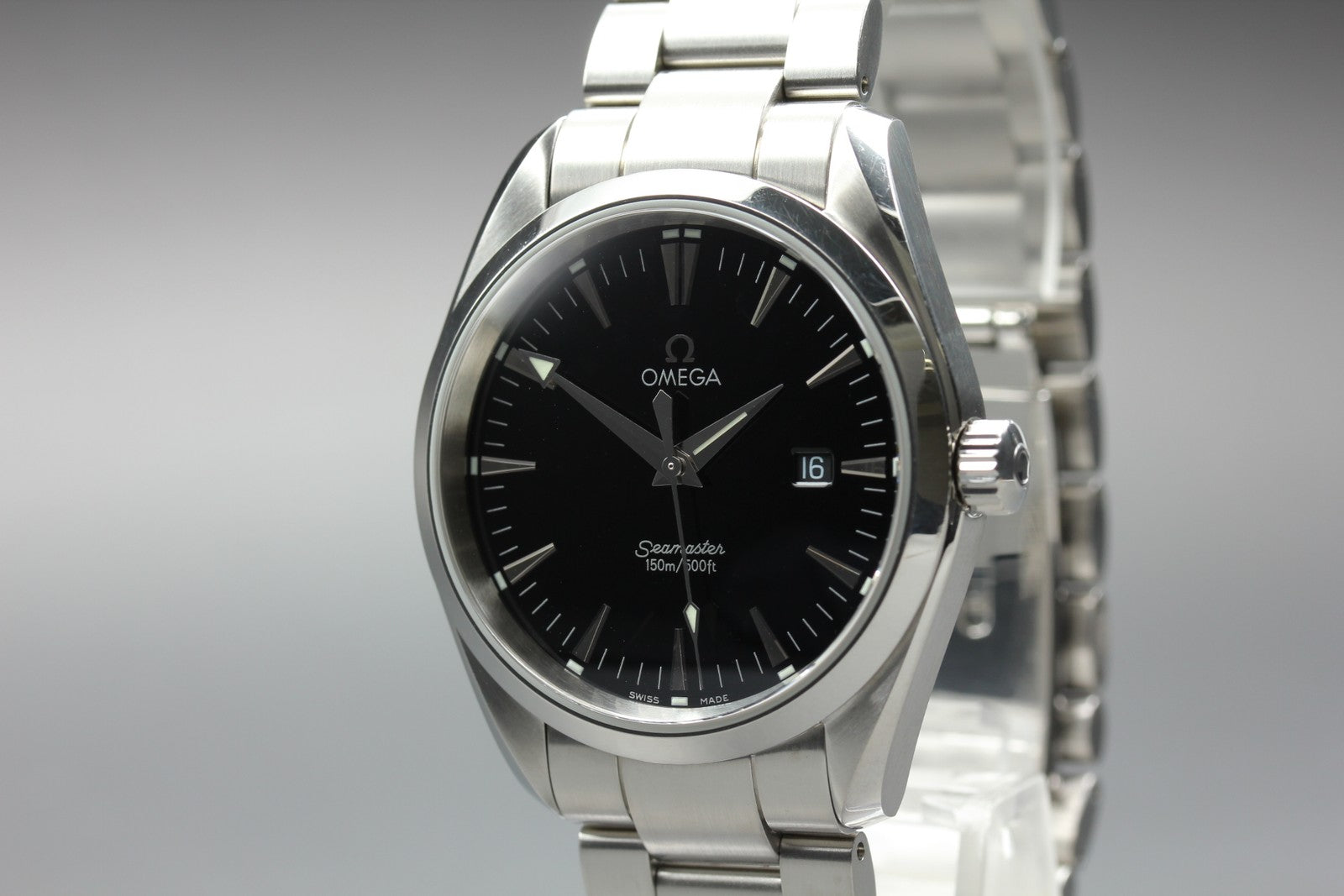 OMEGA Seamaster Aqua Terra 2517.50 Cal.1538 150M Black 38mm Qz Mens Watch [Box]