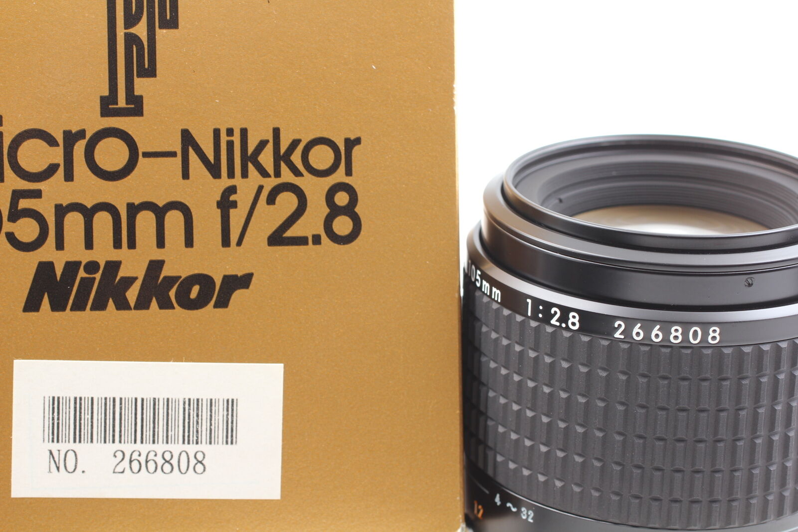 NOS [Boxed Top MINT] Nikon Ai-s Micro Nikkor 105mm f2.8 MF Lens F Mount JAPAN