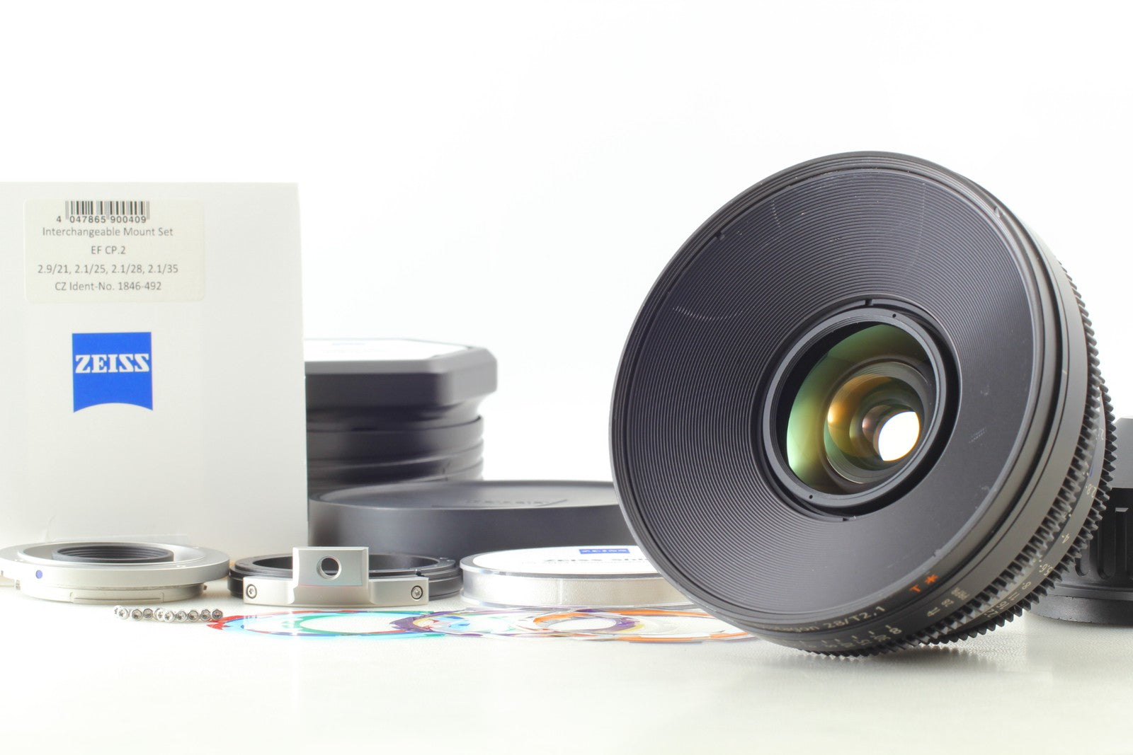 EF Interchangeable [Opt N MINT] ZEISS Compact Prime CP.2 28mm T2.1 T* PL Lens