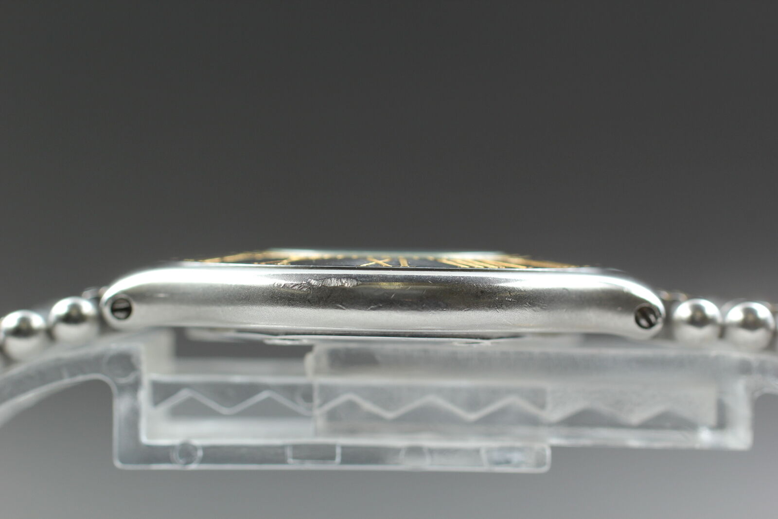New Battery [Exc+4] Cartier Must de Cartier 21 Vanthian 30mm Unisex Qz Watch JP