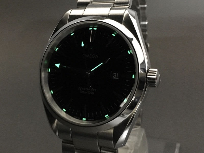 OMEGA Seamaster Aqua Terra 2517.50 Cal.1538 150M Black 38mm Qz Mens Watch [Box]