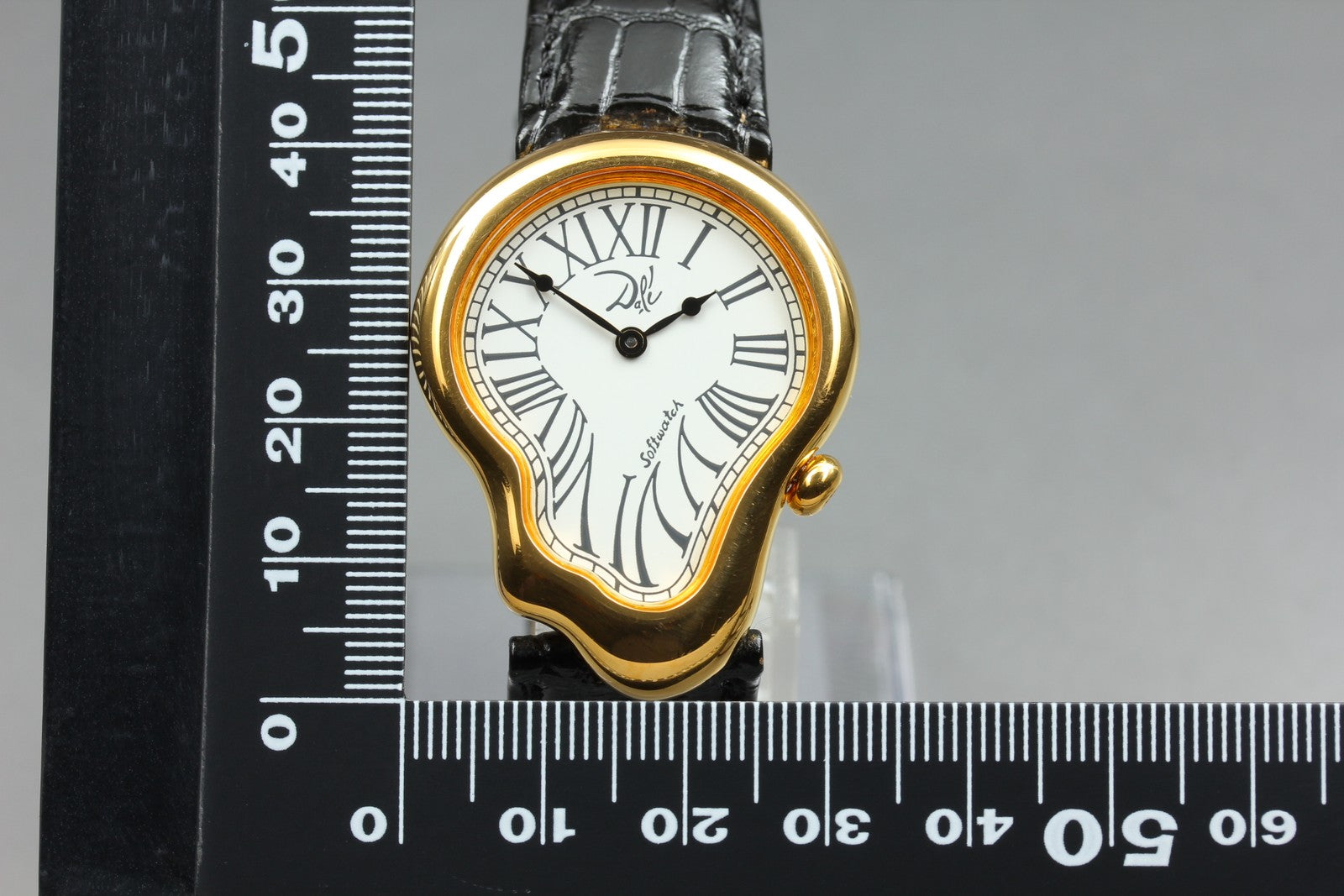 [Overhauled] Salvador Dali Softwatch 121257 32mm Gold Black Unisex Quartz Watch