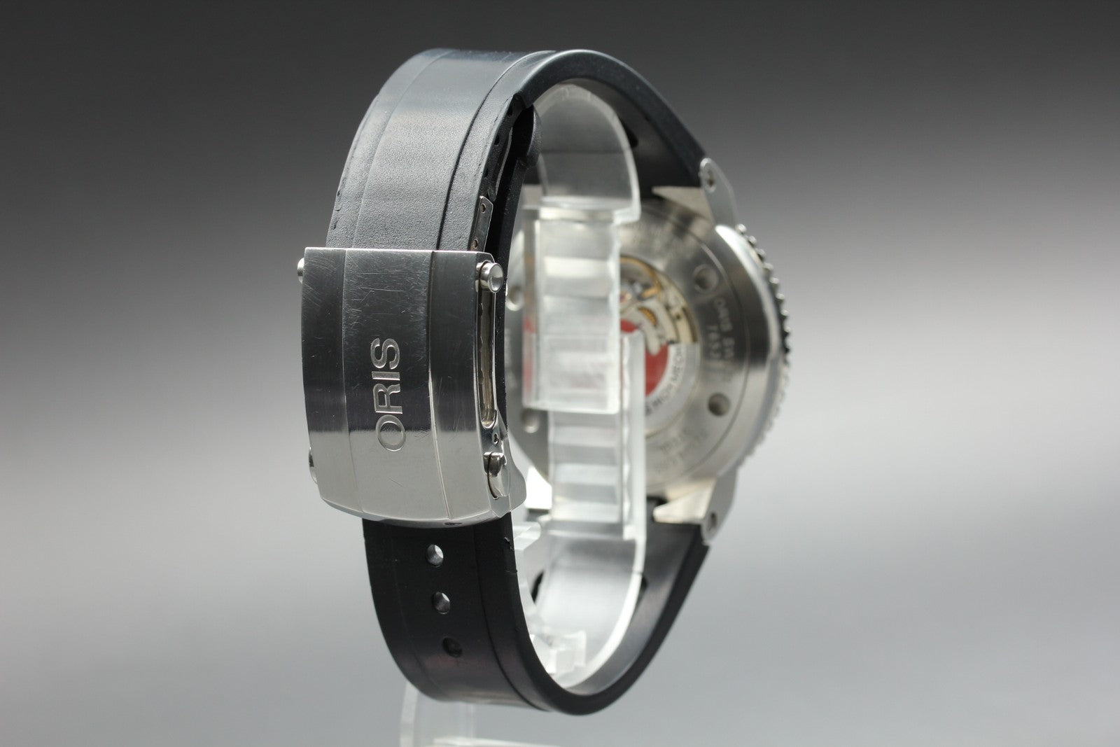 ORIS Aquis 7653 Date Automatic Blue Dial Men's Watch 43mm JAPAN