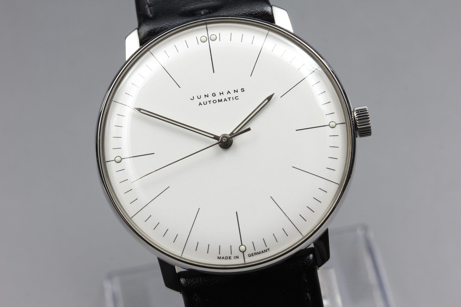 Junghans Max Bill Automatic 027/3501.00 37mm White Dial Men's Watch [w / Box]