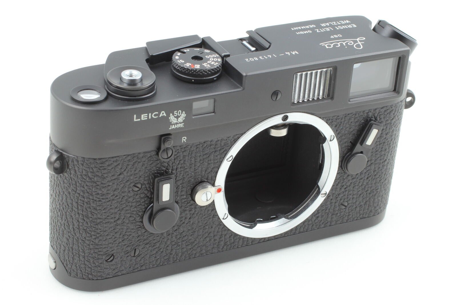 [ MINT w/Box ] Leica M4 50th Jahre Years Black 35mm Film Camera From JAPAN