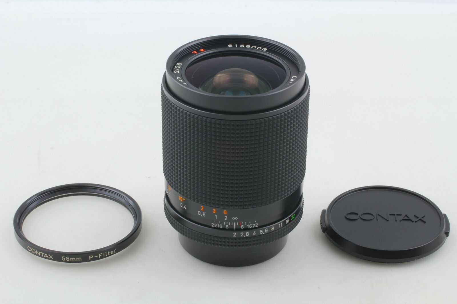 Cla'd [MINT] Contax Carl Zeiss T* Distagon 28mm f2 MMG Lens From JAPAN