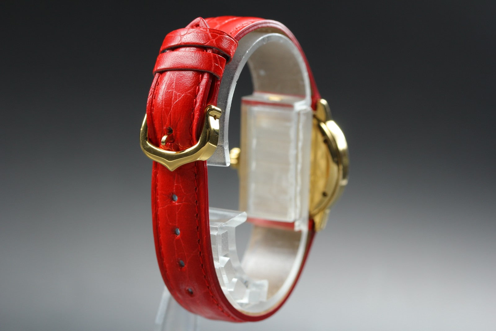 Vintage Cartier Must Ronde de Cartier 1801 Red Gold 27mm Women's Quartz Watch