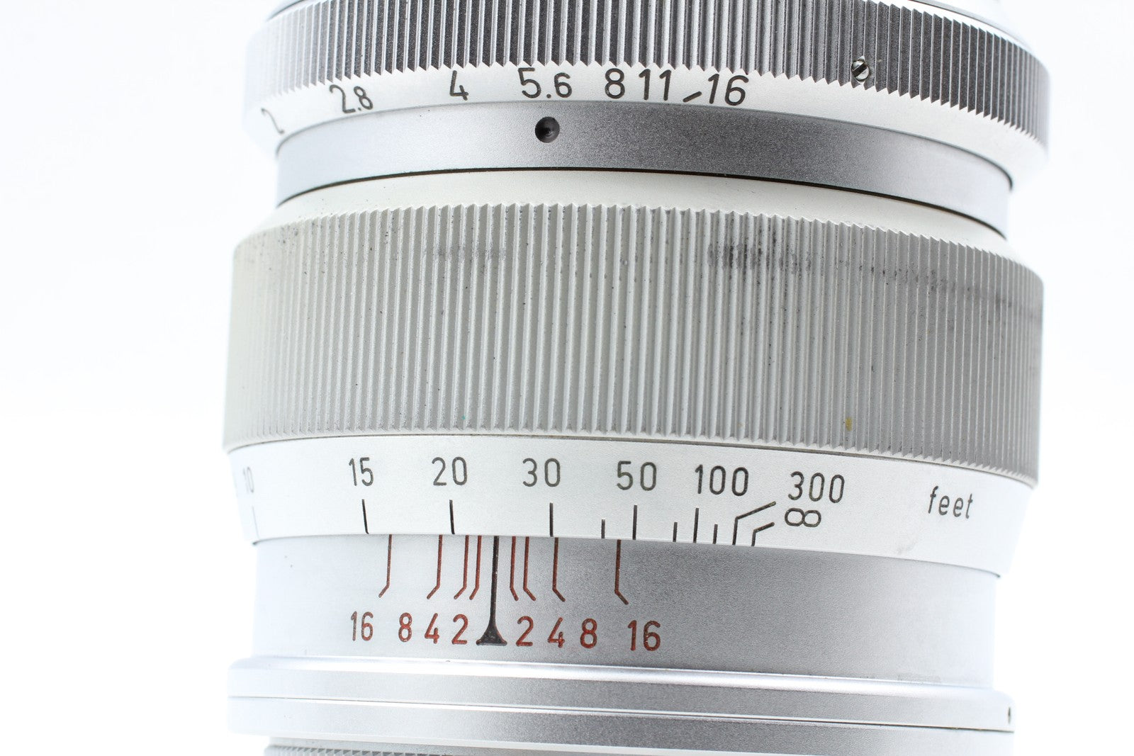 Cla'd [MINT w/ Hood] Leica Summicron 9cm 90mm f2 1st Canada Lens From JAPAN