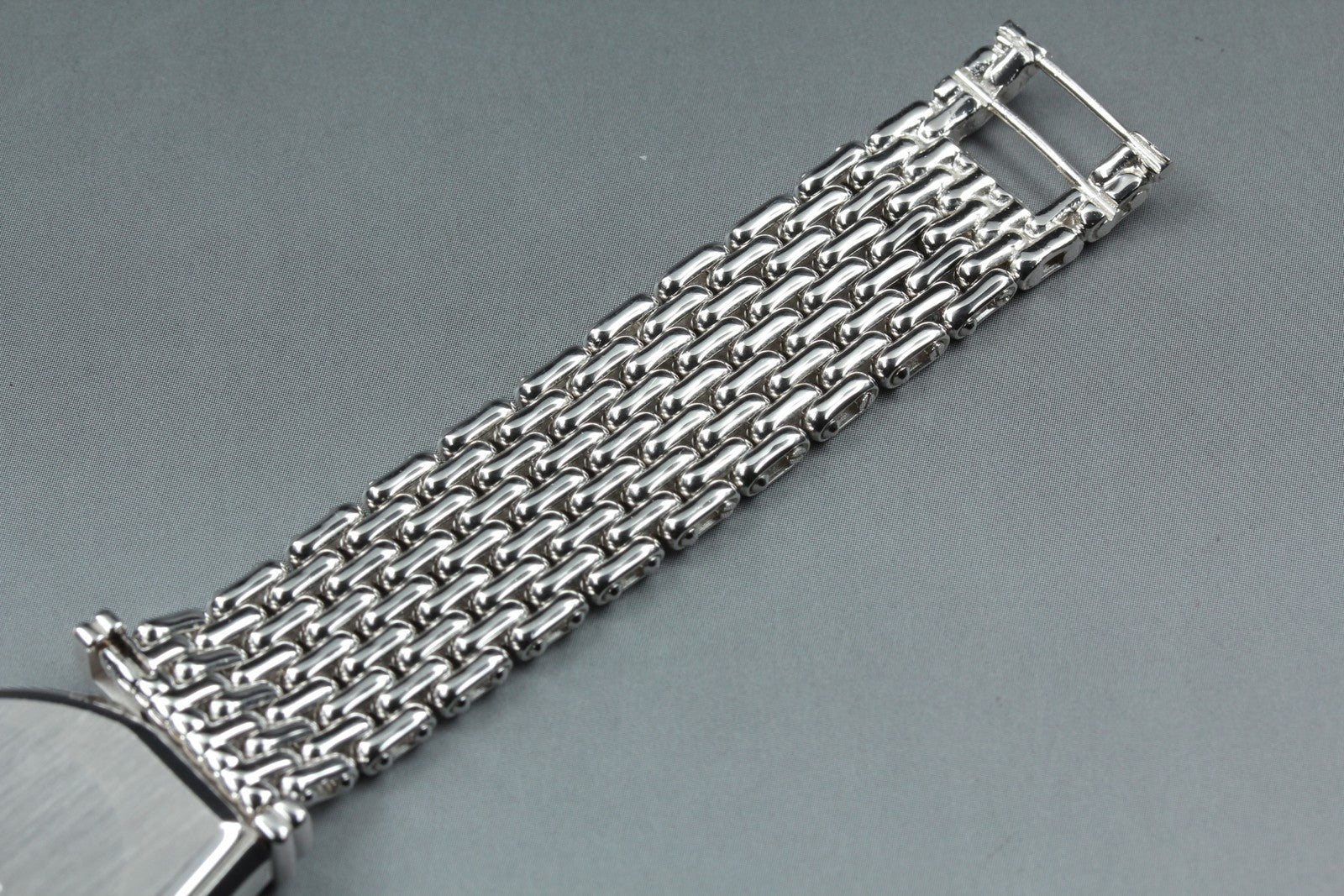 Vintage Jean d'eve Sectora 28mm White Dial Silver Bracelet Unisex Quartz Watch