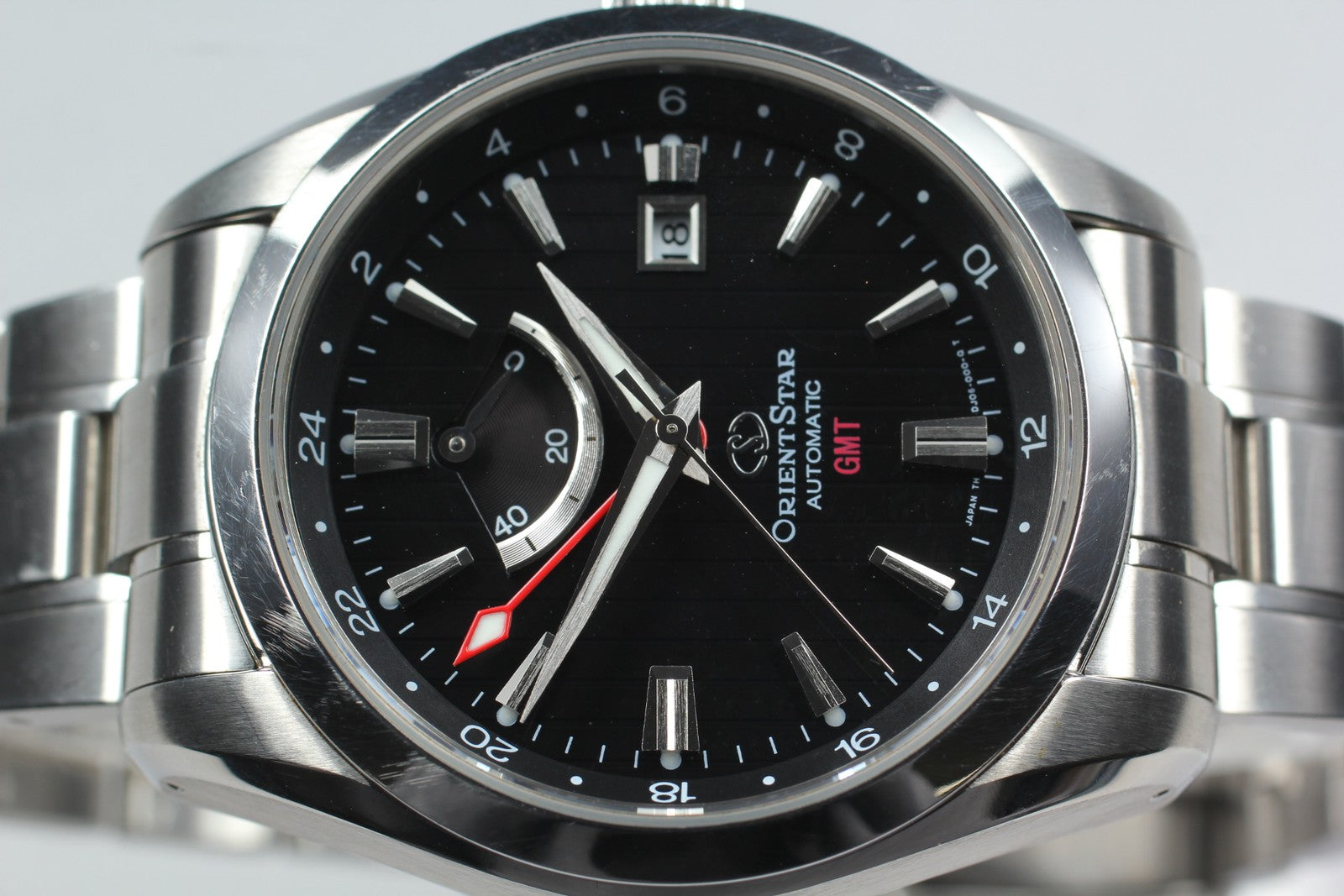 ORIENT Star GMT DJ06-C0-B Automatic Black Dial Men's Watch 42mm JAPAN Box