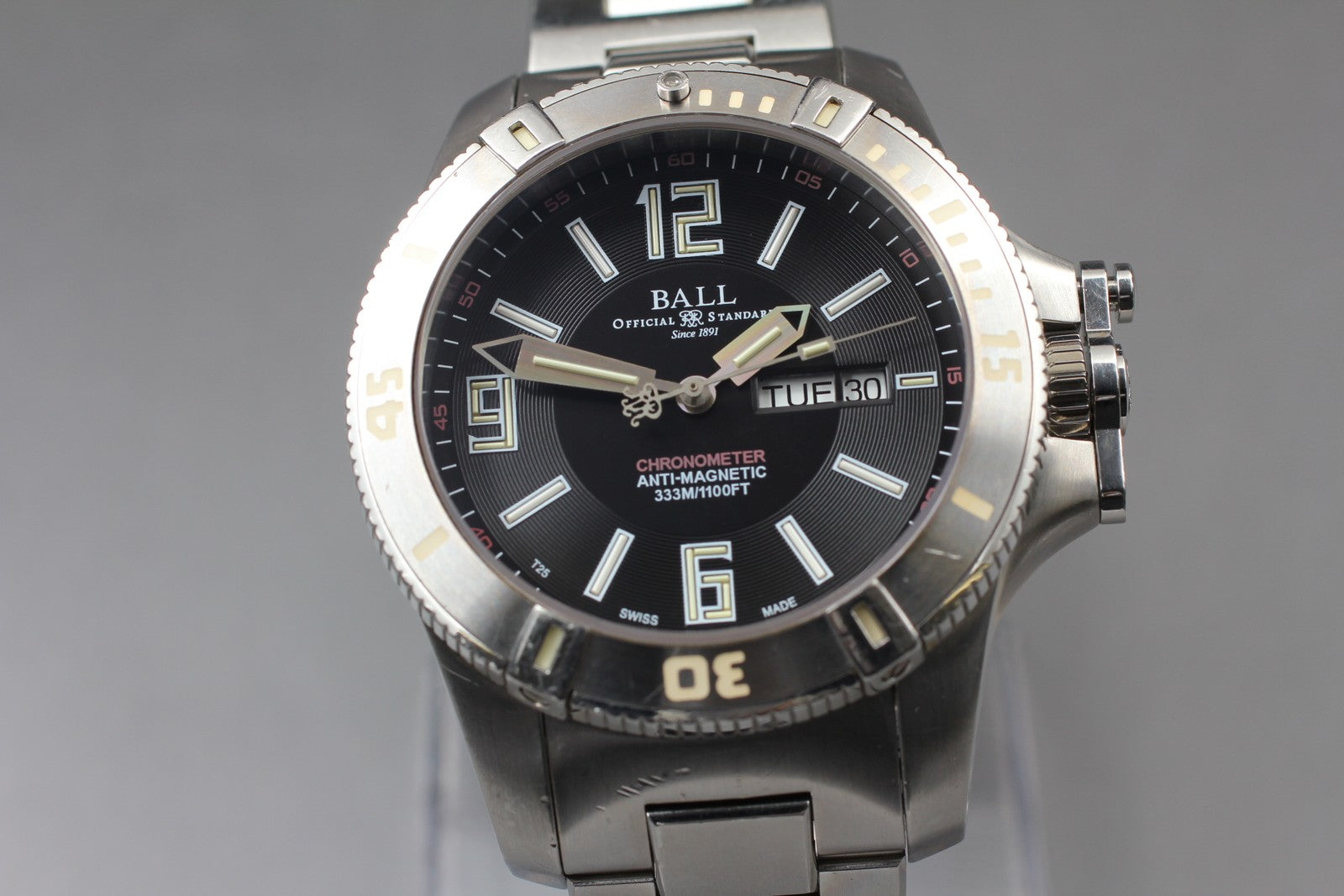 overhauled BALL Engineer Hydrocarbon Spacemaster DM2036A Automatic Men's Watch