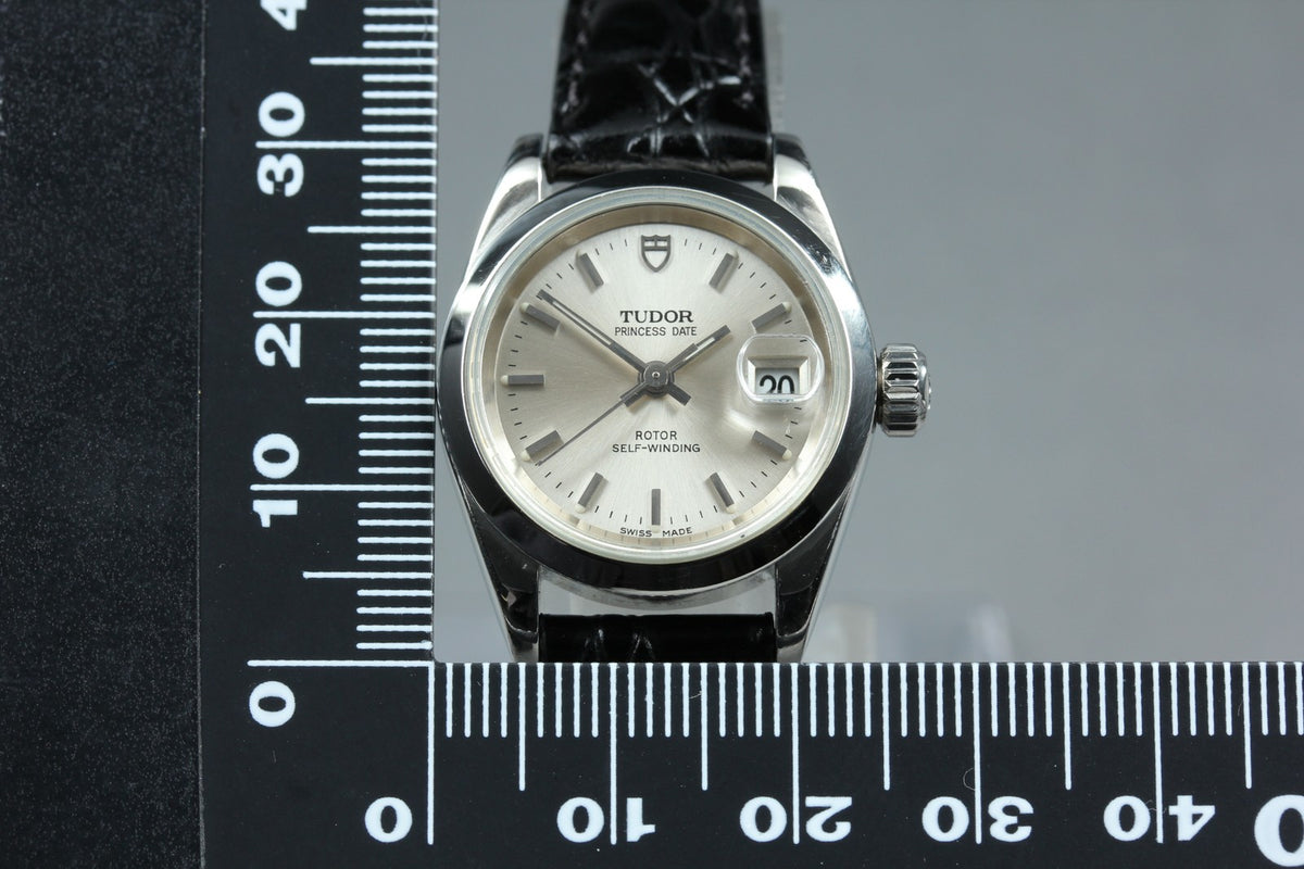 TUDOR Princess Date 92400N Cal.2671 Silver Dial Black 24mm AT Women's Watch