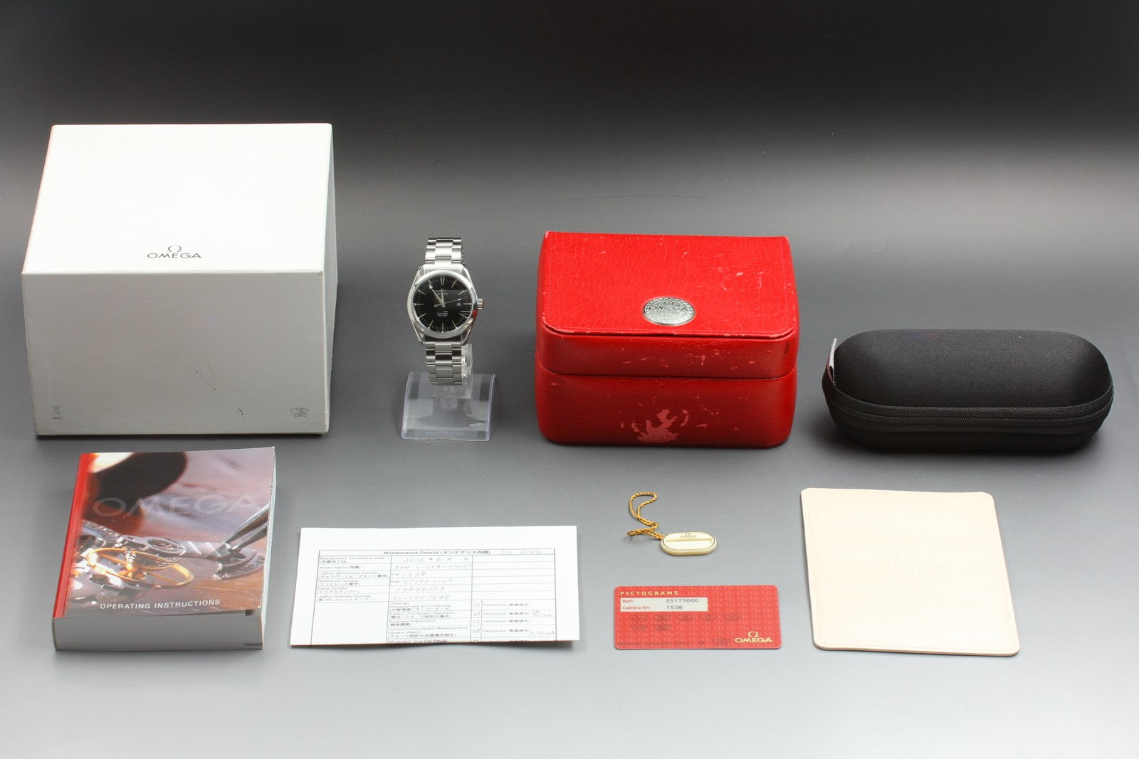 OMEGA Seamaster Aqua Terra 2517.50 Cal.1538 150M Black 38mm Qz Mens Watch [Box]