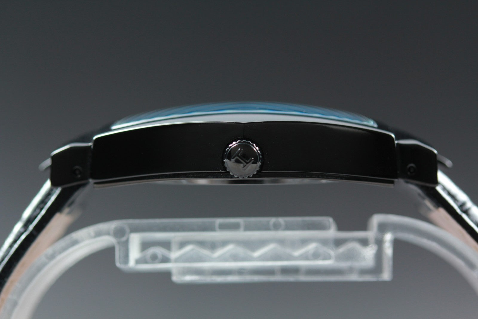 New Batt Hamilton Ventura Black H244010 Quartz Men's Watch 33mm JAPAN *N MINT