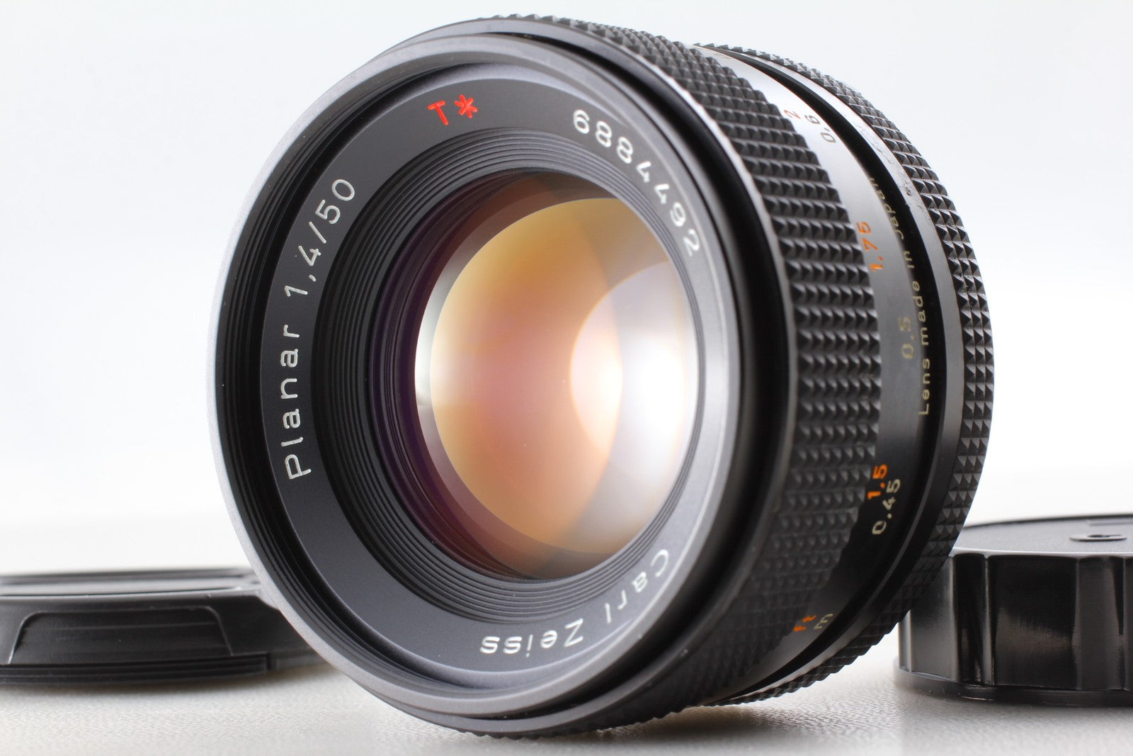 Pro Cleened [MINT] Contax Carl Zeiss Planar 50mm f/1.4 T* MMJ Lens CY From JAPAN