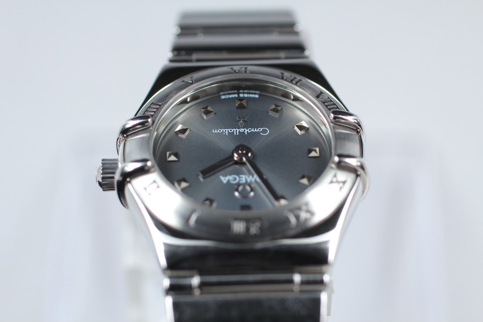 [Exc+5] Omega Constellation Mini 1561.51 Cal.1456 22mm Gray Womens Quartz Watch
