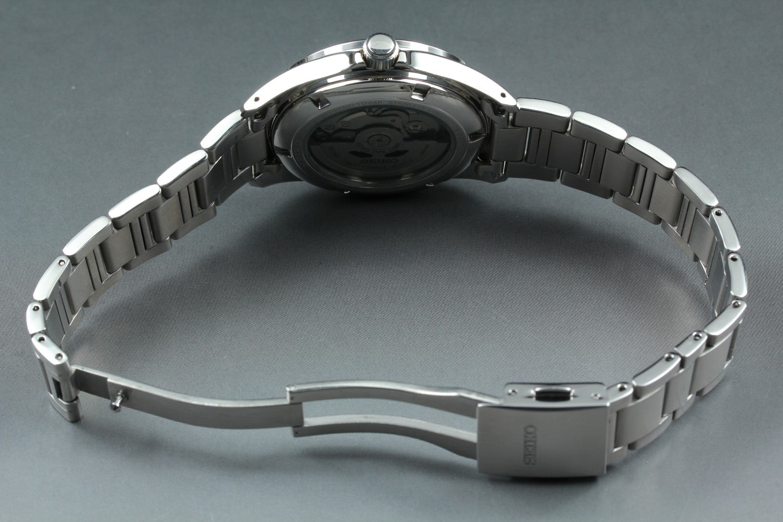 SEIKO Mechanical 4R35-03X0 SZSB012 Automatic Black Men's Watch 39mm JAPAN Box