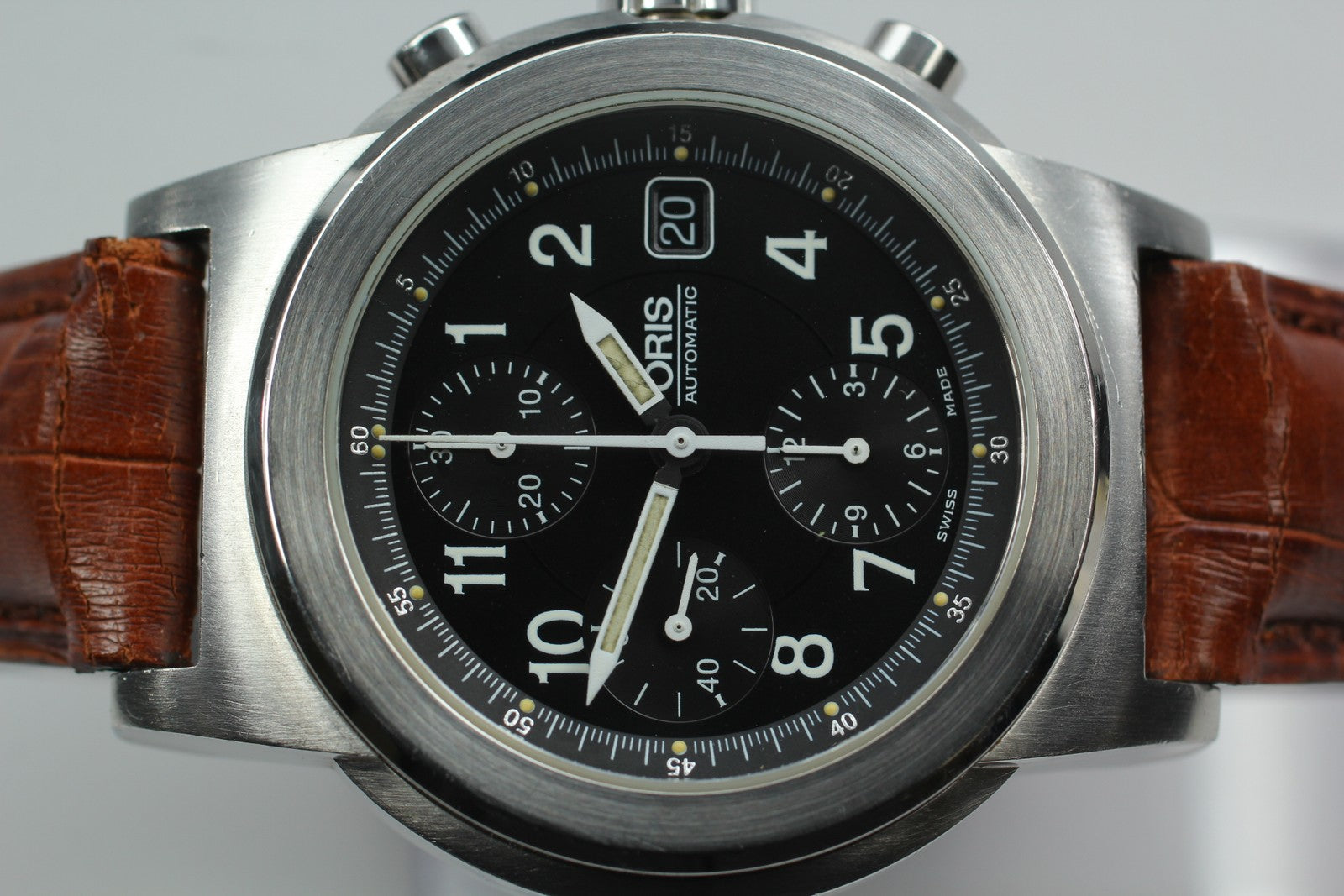 Vintage[Exc+5] ORIS Big Crown 7511 Automatic Men's Watch Chronograph 42mm  JAPAN