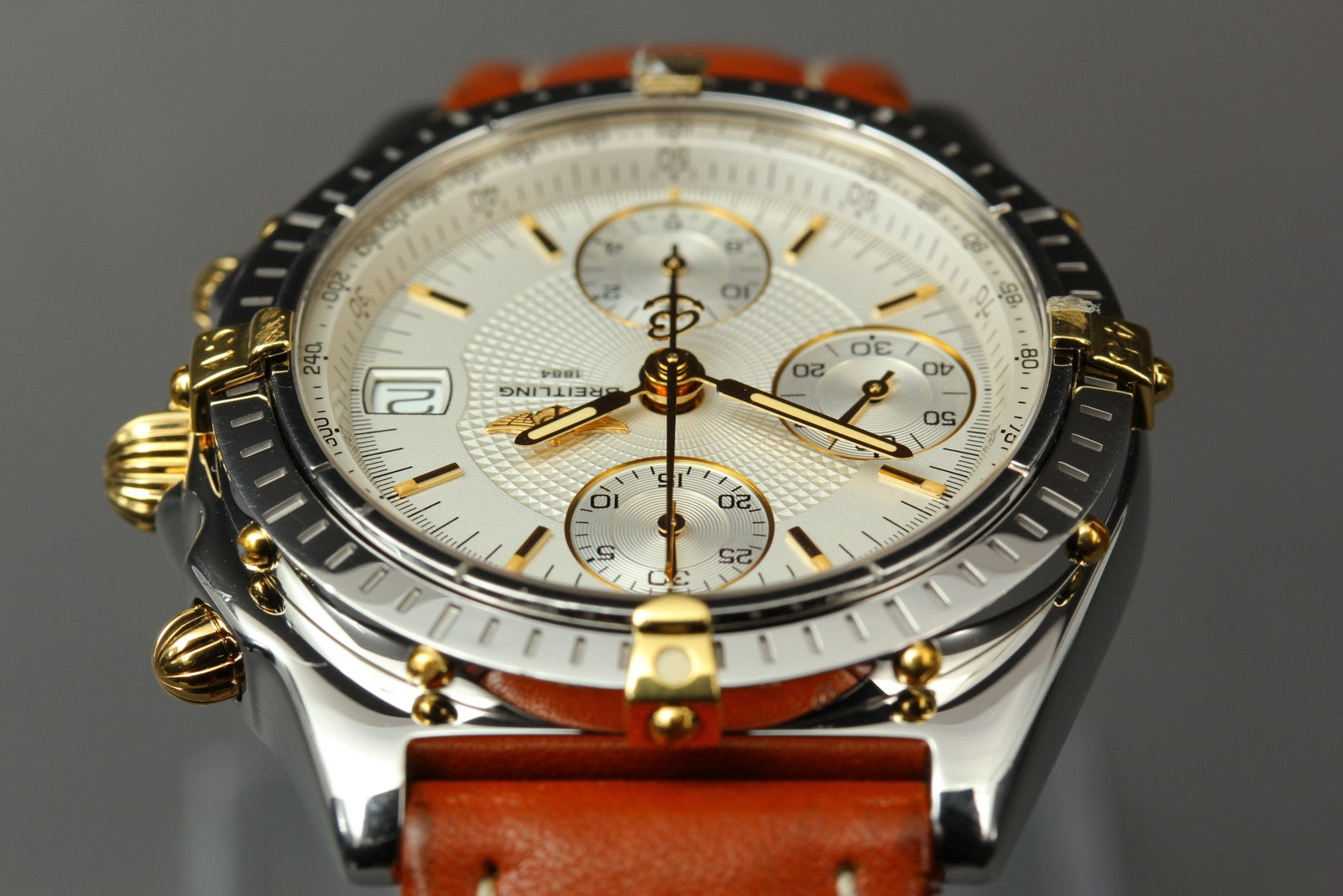 Exc+5 Box BREITLING Chronomat Bicolore B13050.1 Chronograph 39mm AT Men's Watch