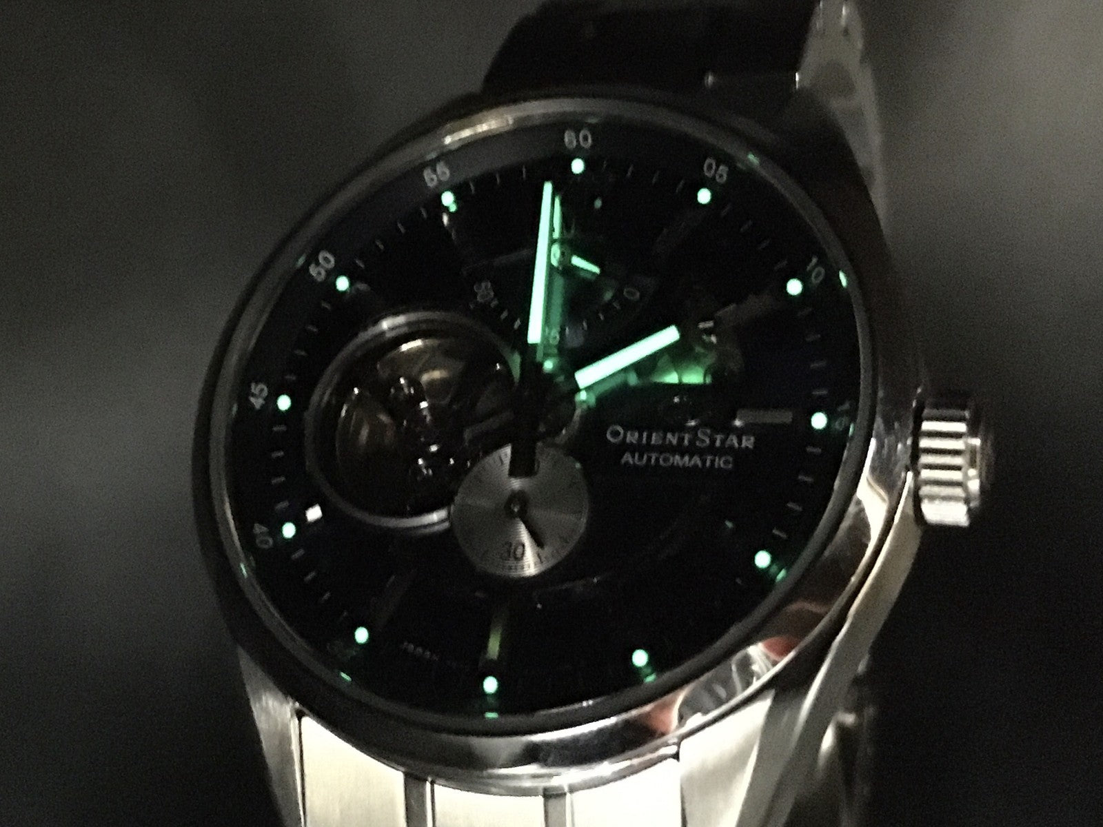 Exc+5 Orient Star Contemporary Collection F6F4-UAB0 Modern Skeleton Men's Watch