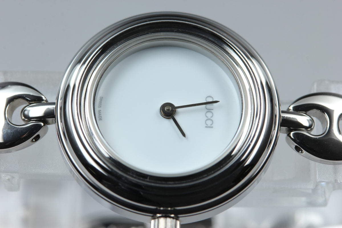 [Overhauled] Gucci Change Bezel 11/12.2L 6 Colors Silver Women's Watch Box