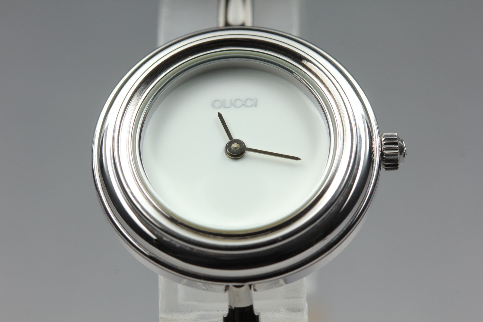 [Overhauled] Gucci Change Bezel 11/12.2 12 Colors Silver Women's Qz Watch Box