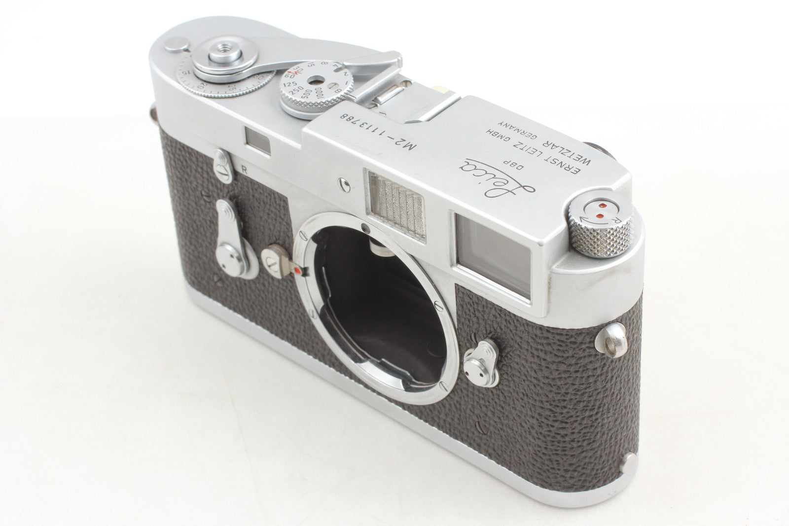 [N MINT+++] Leica Leitz M2 Silver 35mm Film Camera + 50mm 5cm f2 Summicron JAPAN