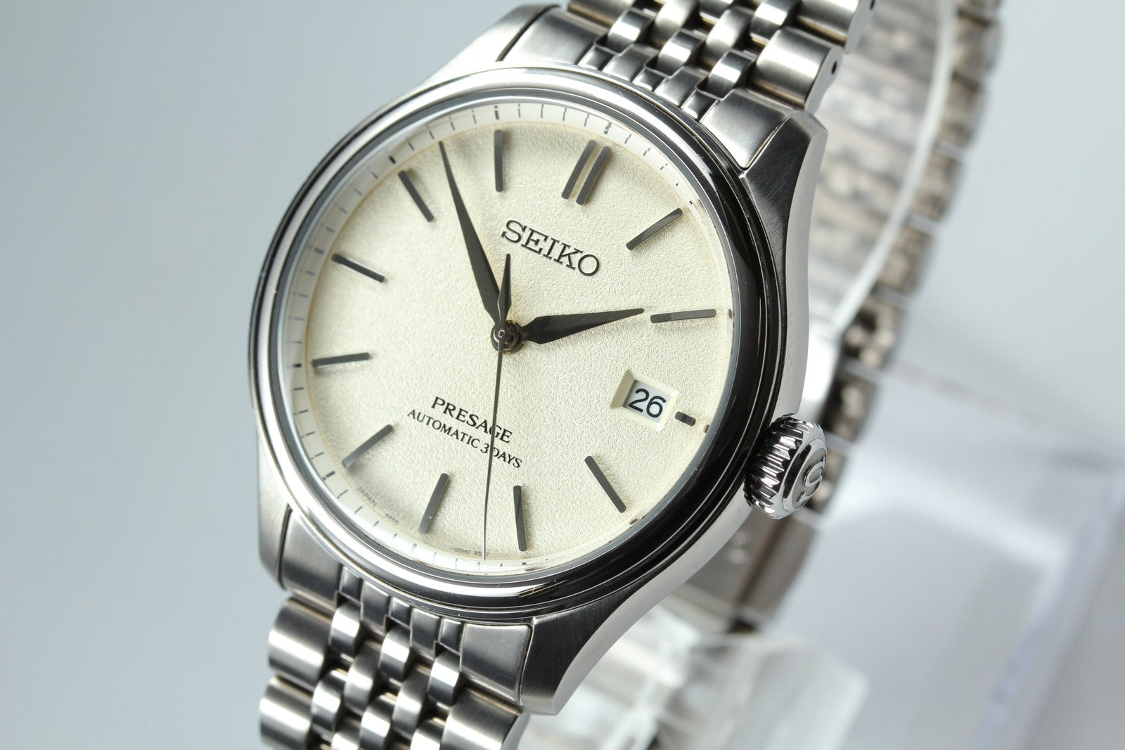 SEIKO Presage 6R55-00H0 SARX121 Automatic White Dial Men's Watch 40mm Japan Box