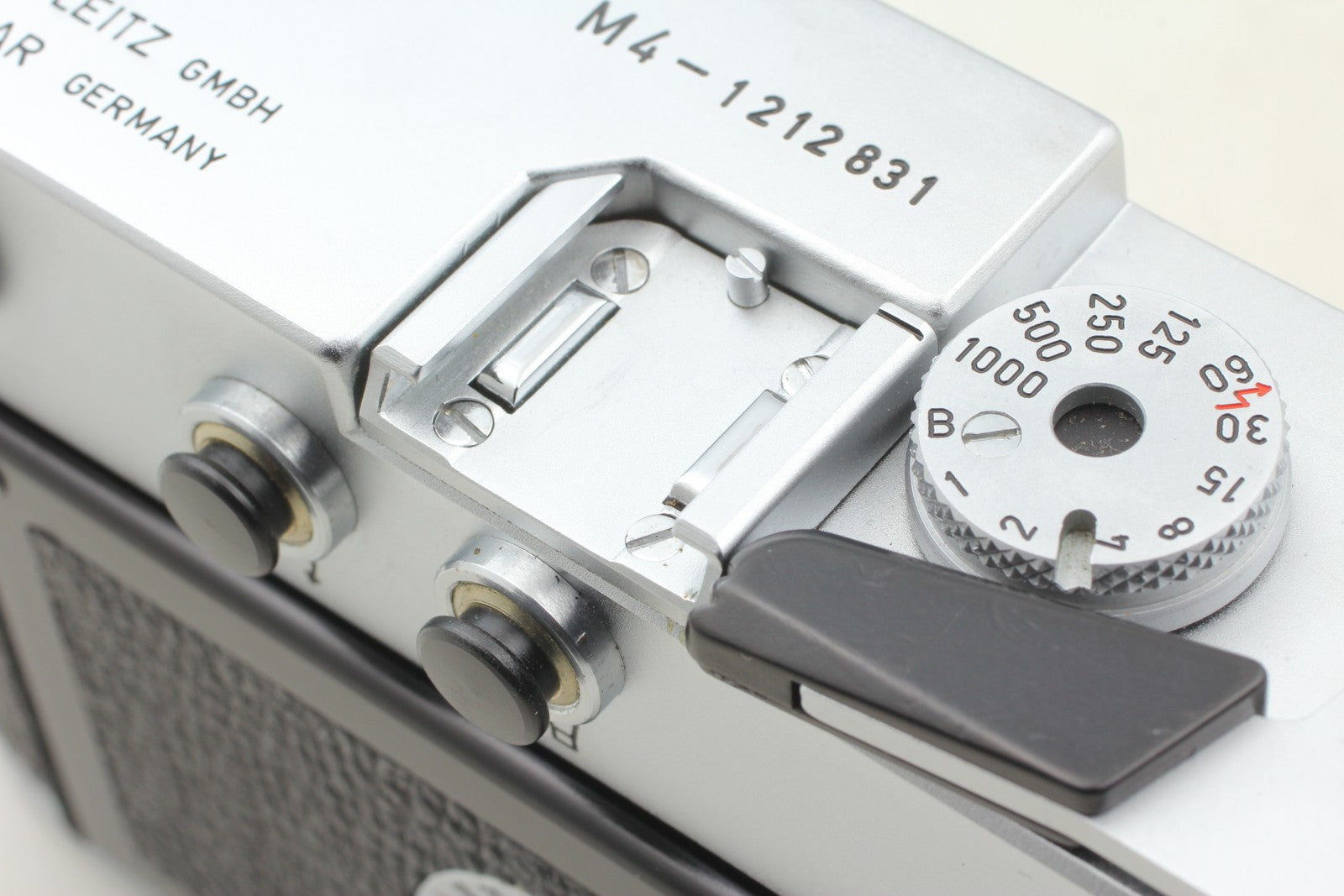 [MINT] Leica M4 35mm Film Camera Chrome Silver Germany From JAPAN