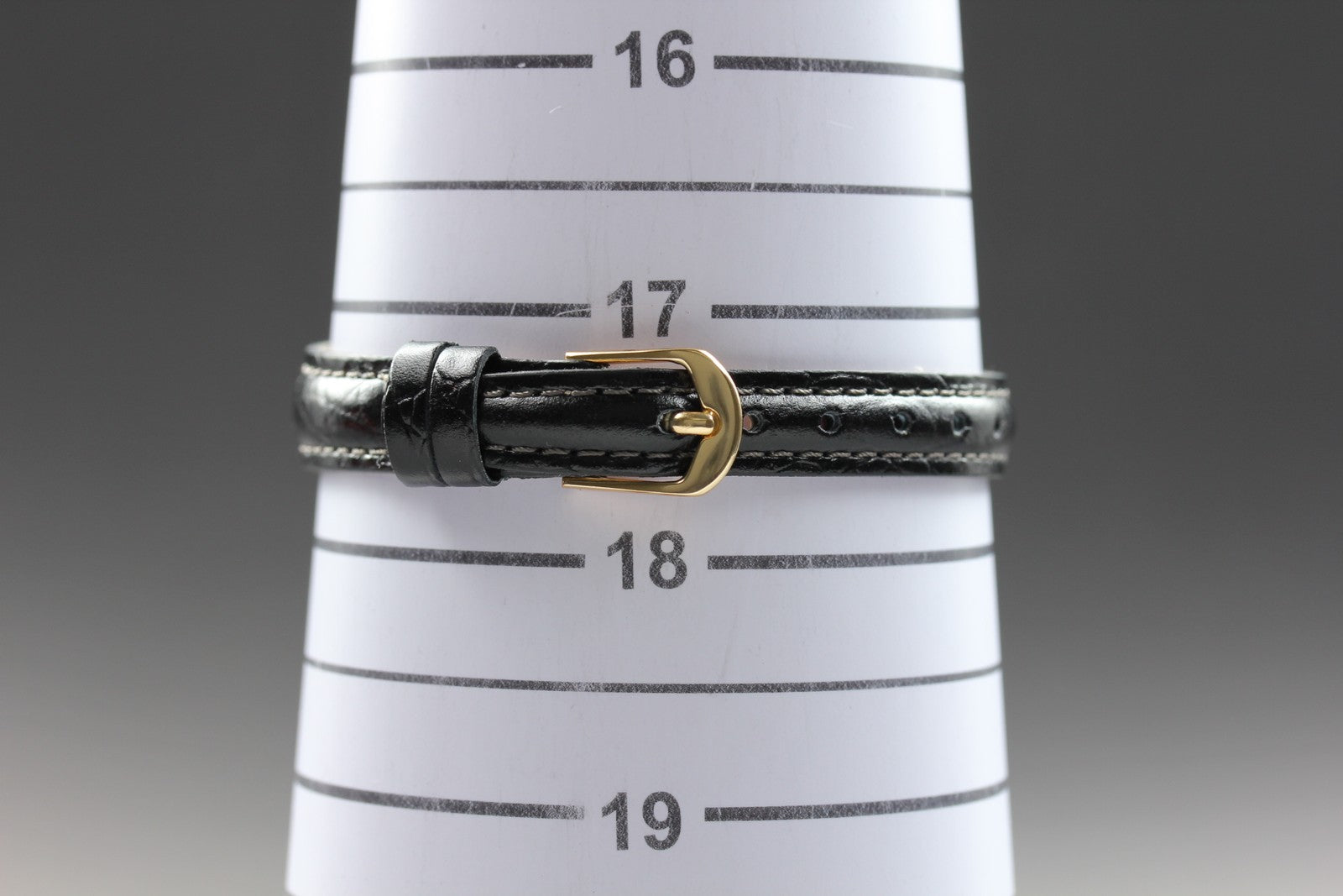 Cartier Must Colisee Vermeil 590002 Black Gold Women's Qz Watch Vintage [Pouch]