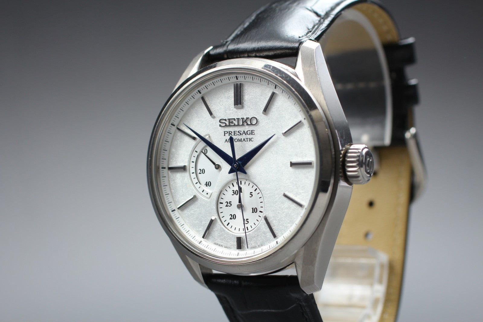 [Exc+5] SEIKO Presage Prestige Line 6R27-00H0 SARW041 AT White Men's Watch JAPAN