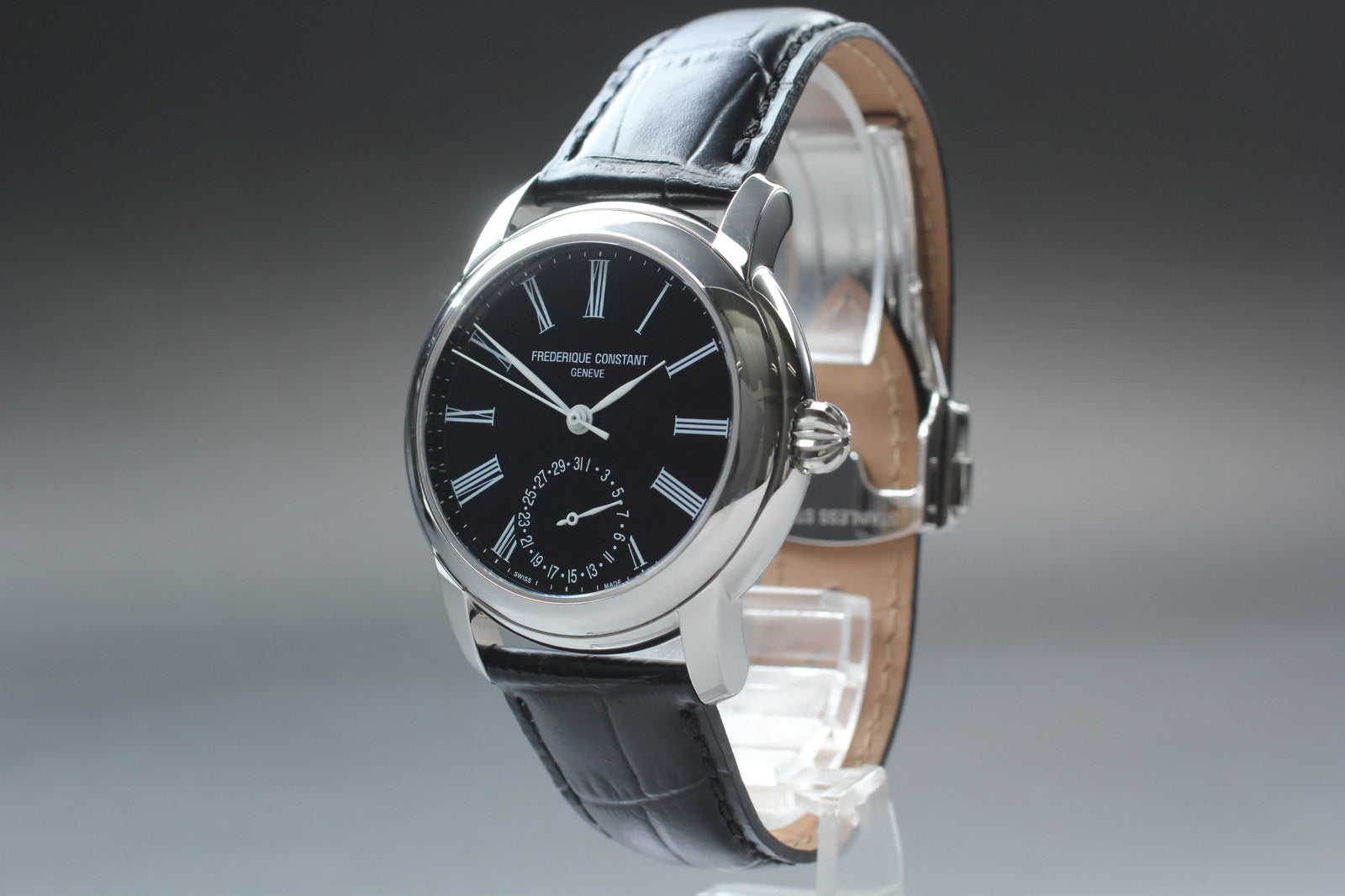 [Near MINT-] FREDERIQUE CONSTANT Classic Manufacture FC-710X4H4/5/6 Men's Watch