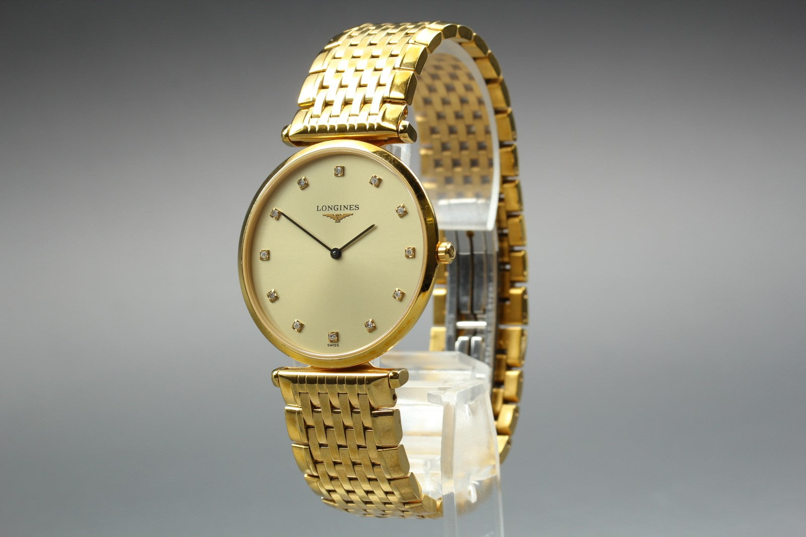 [Exc+5] Longines La Grande Classique L4.709.2 Diamond 32mm Quartz Men's Watch