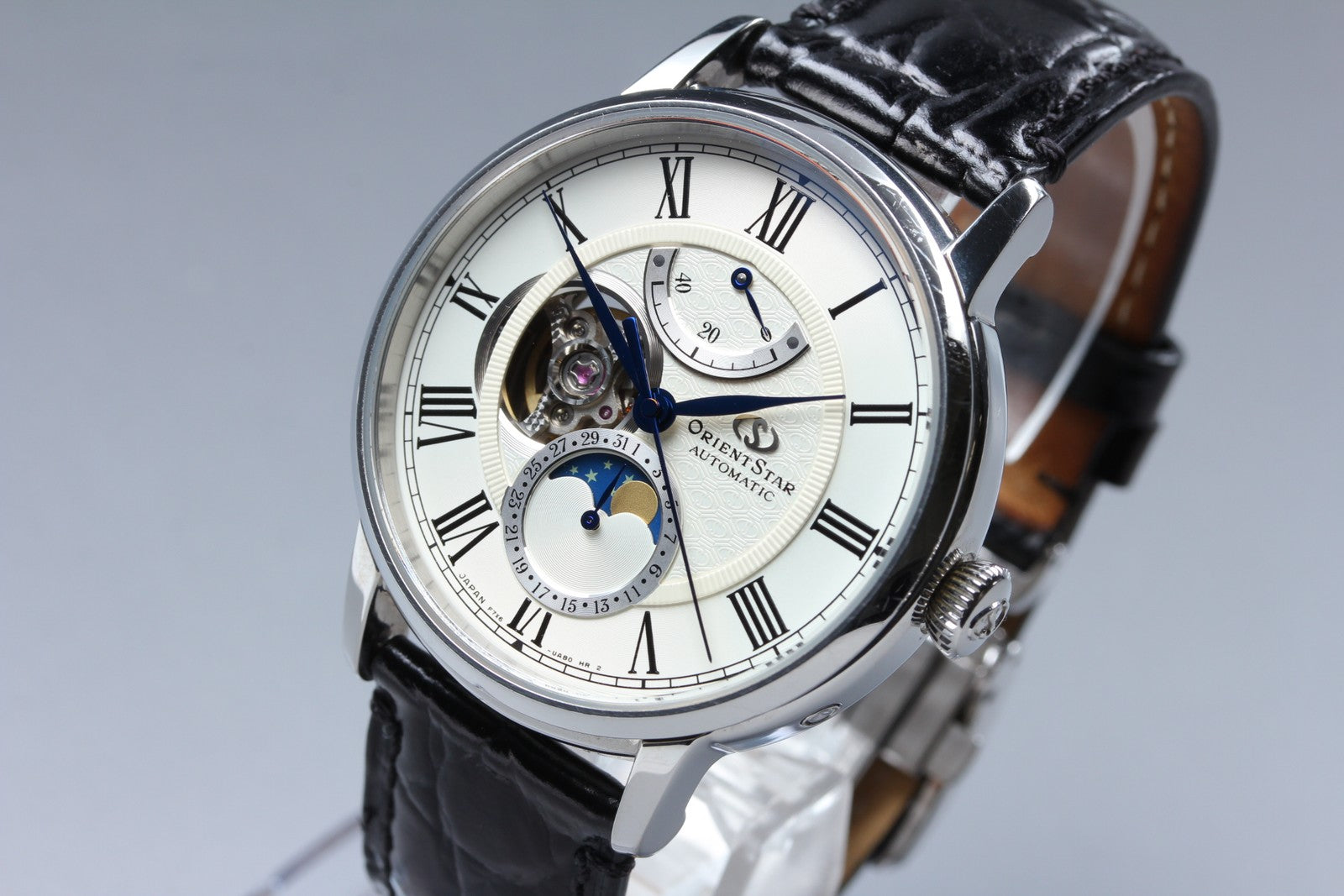 Exc+5*Box ORIENT STAR Classic F7X6-UAA0 White Dial Automatic Men's Watch 41mm JP