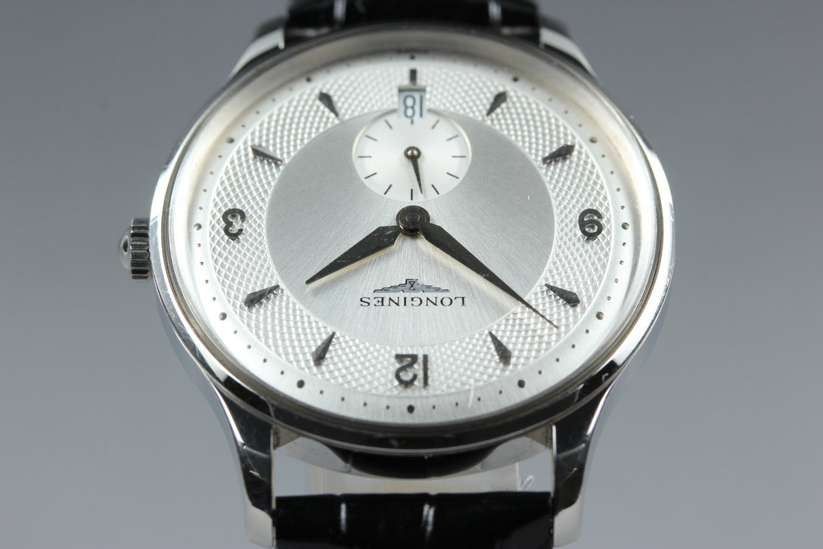 LONGINES Grand Classic L4.685.4 Automatic Silver Dial Men's Watch 35mm JAPAN