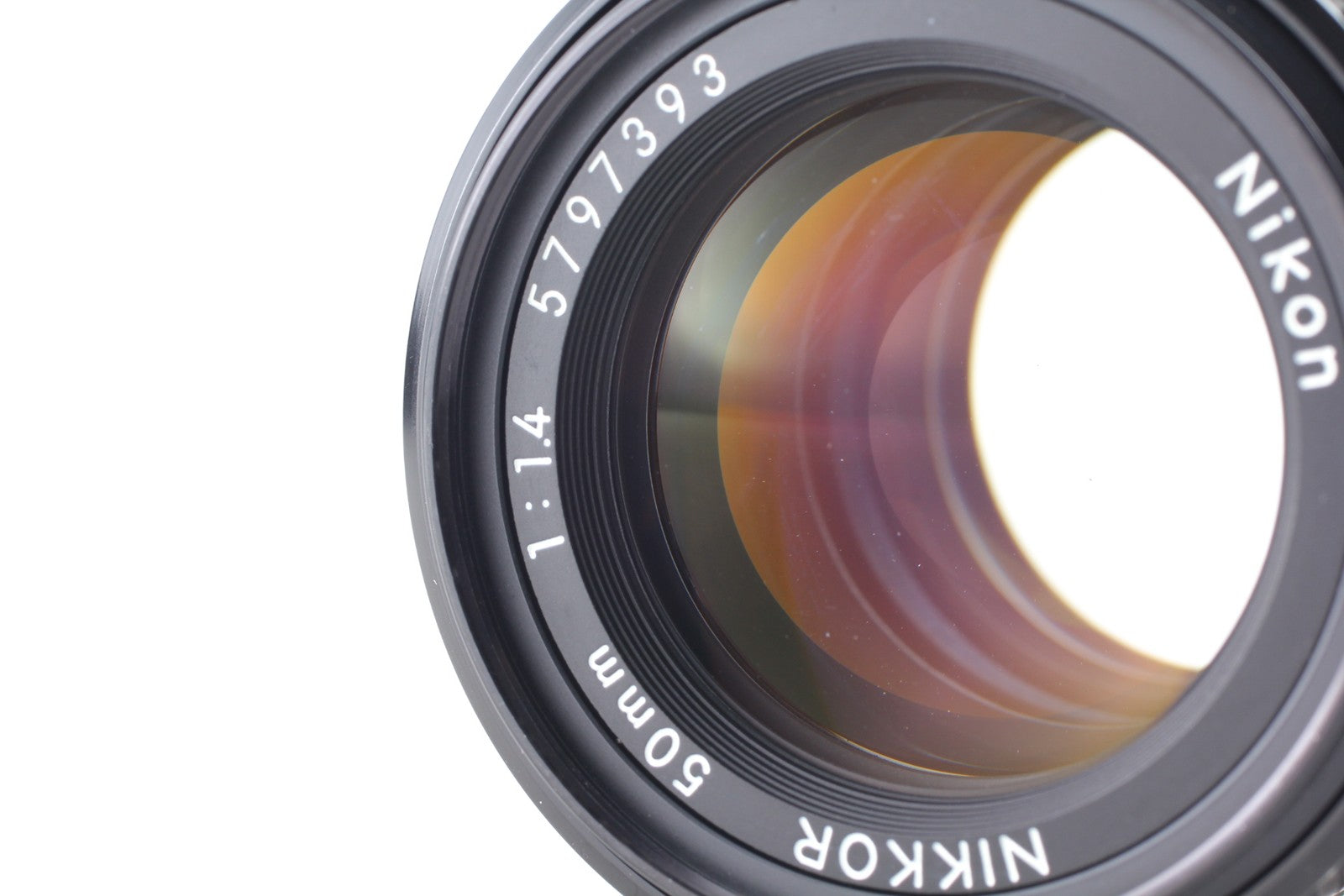 SIC [Near MINT] S/N 579xxxx Nikon Nikkor Ai-s Ais 50mm f1.4 MF Lens for F JAPAN
