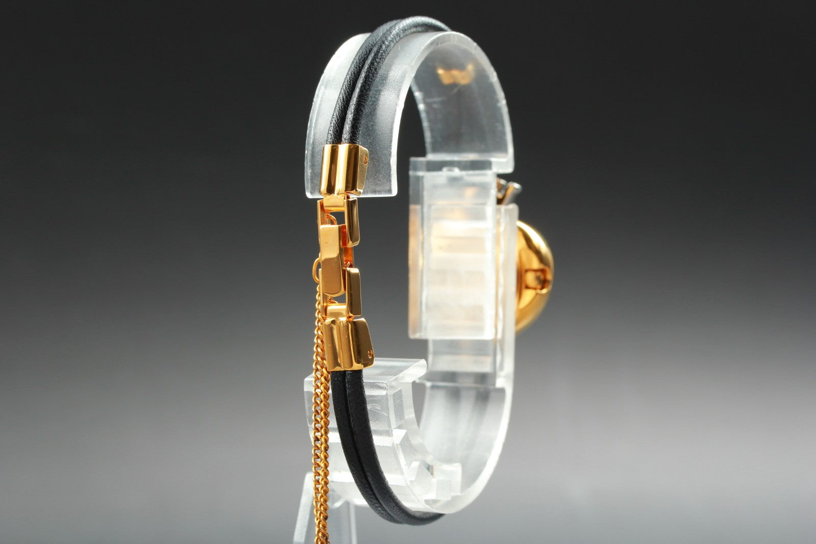 [Exc+5] Salvador Dali Royal Heart 19mm Gold Red Dial Women's Quartz Watch JAPAN