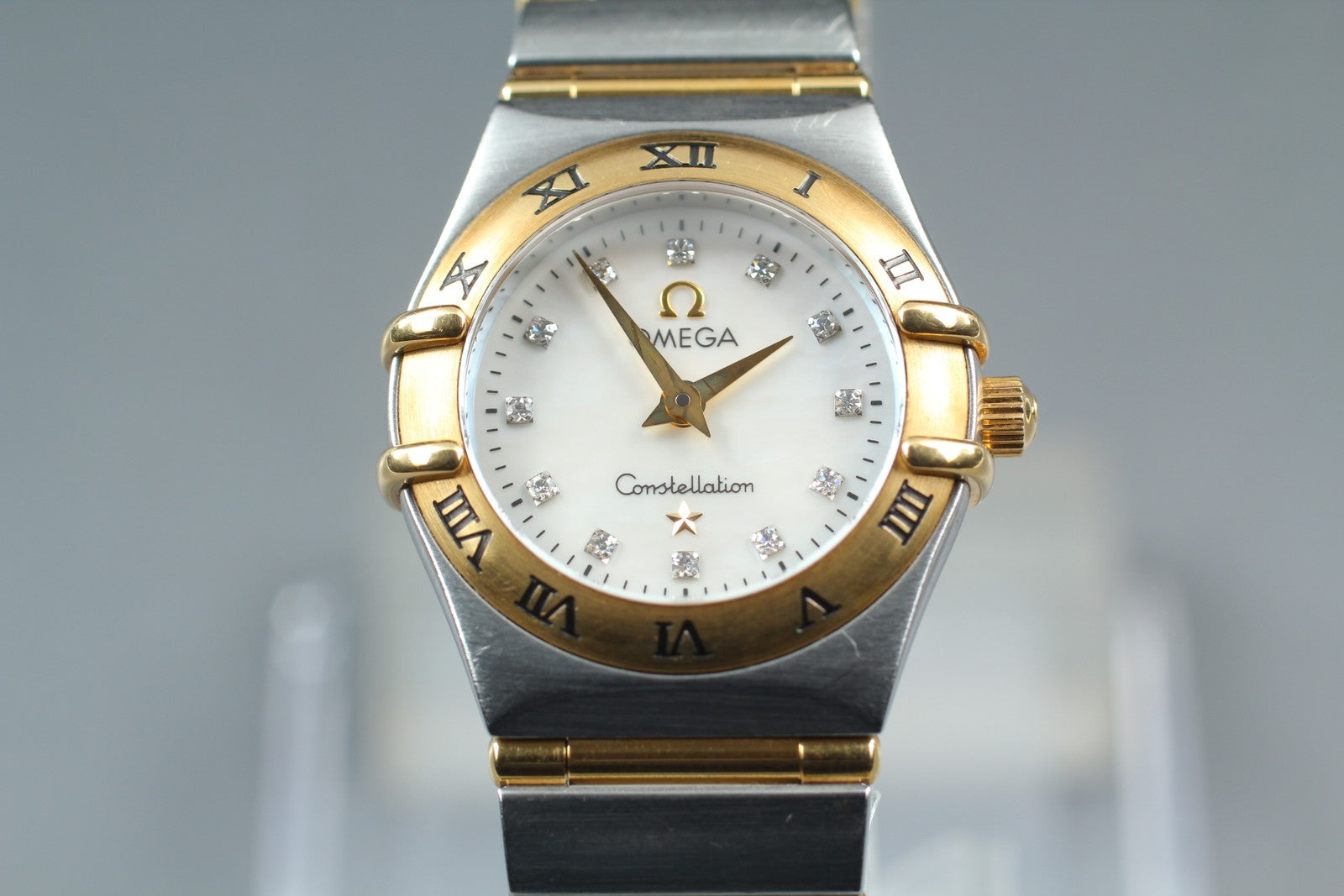 [Exc+5 Box] OMEGA Constellation Mini 795.1203 Diamond 22mm Quartz Women's Watch