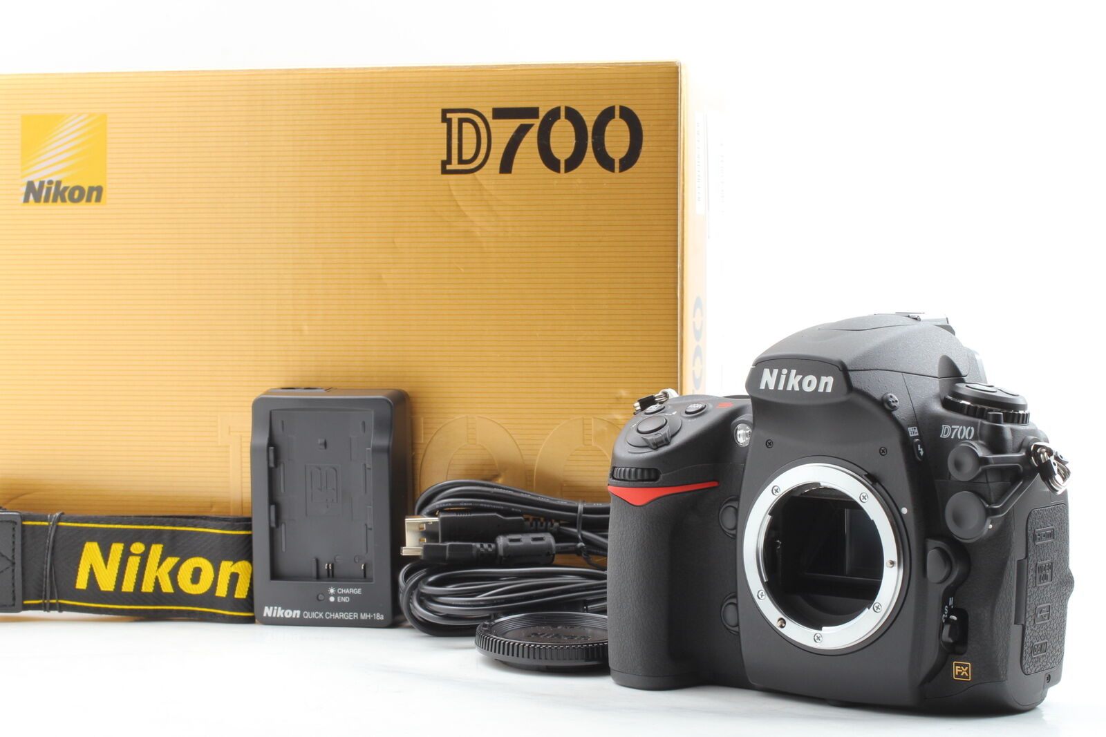 Count 34 [Boxed Top MINT CF4g] Nikon D700 12.1MP Digital SLR Camera From JAPAN