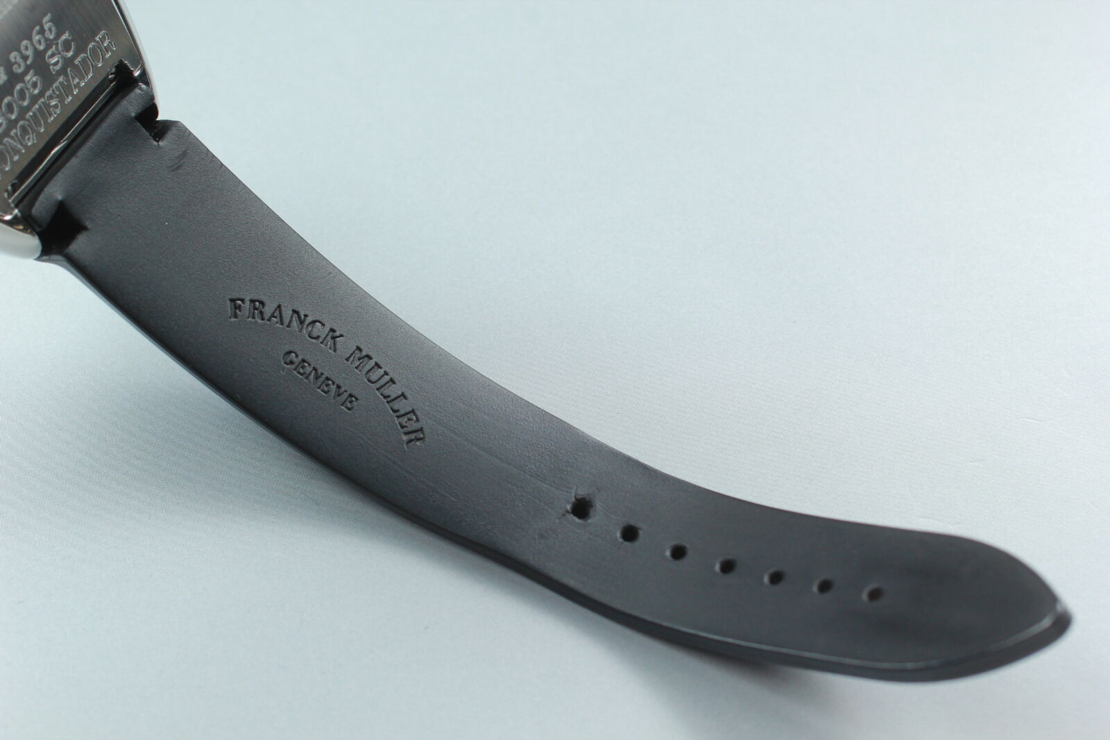 [Exc+5 Box] Franck Muller Conquistador 8005SC Automatic Silver Men's Watch JAPAN